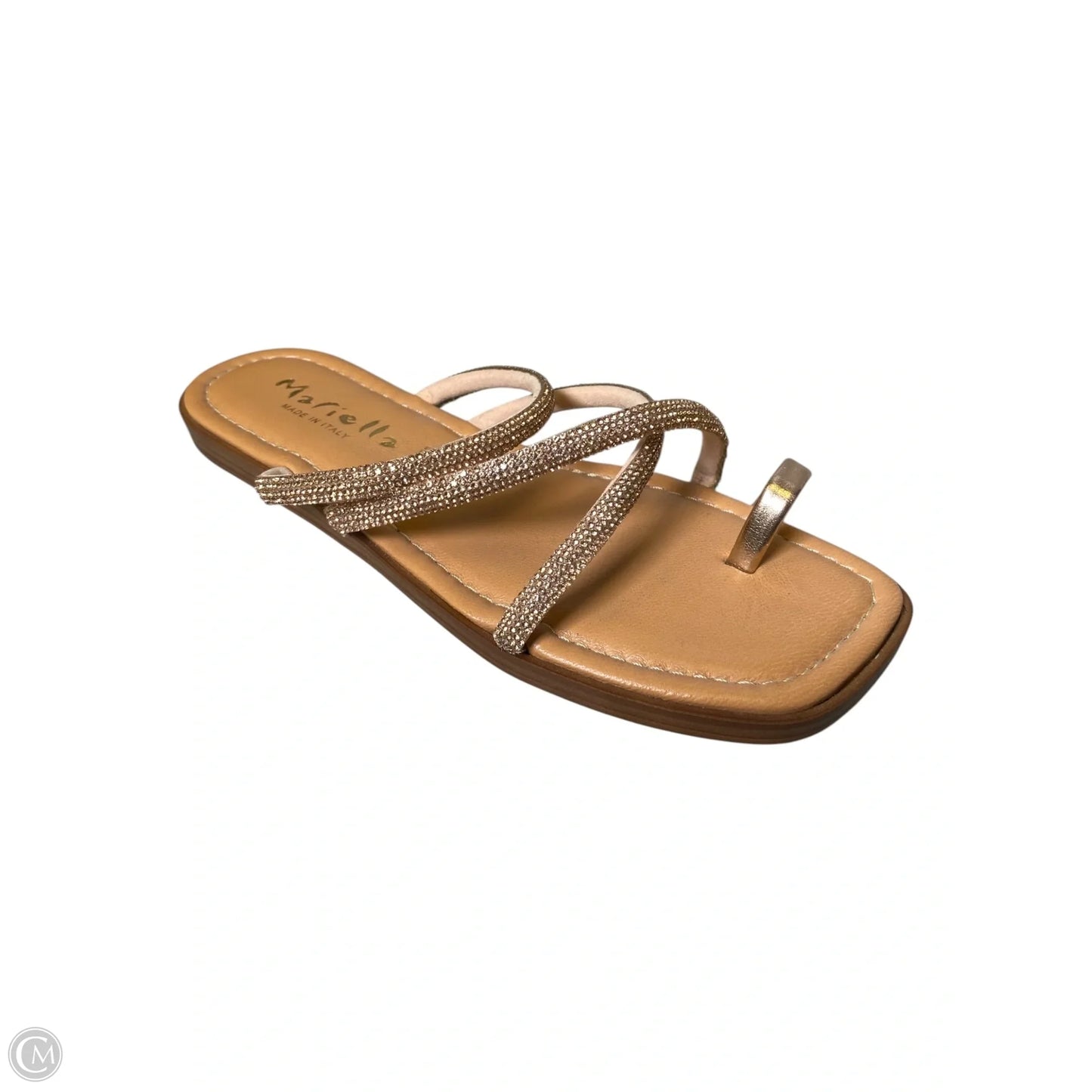 Sandals Flats By Xoxo In Brown, Size: 6.5