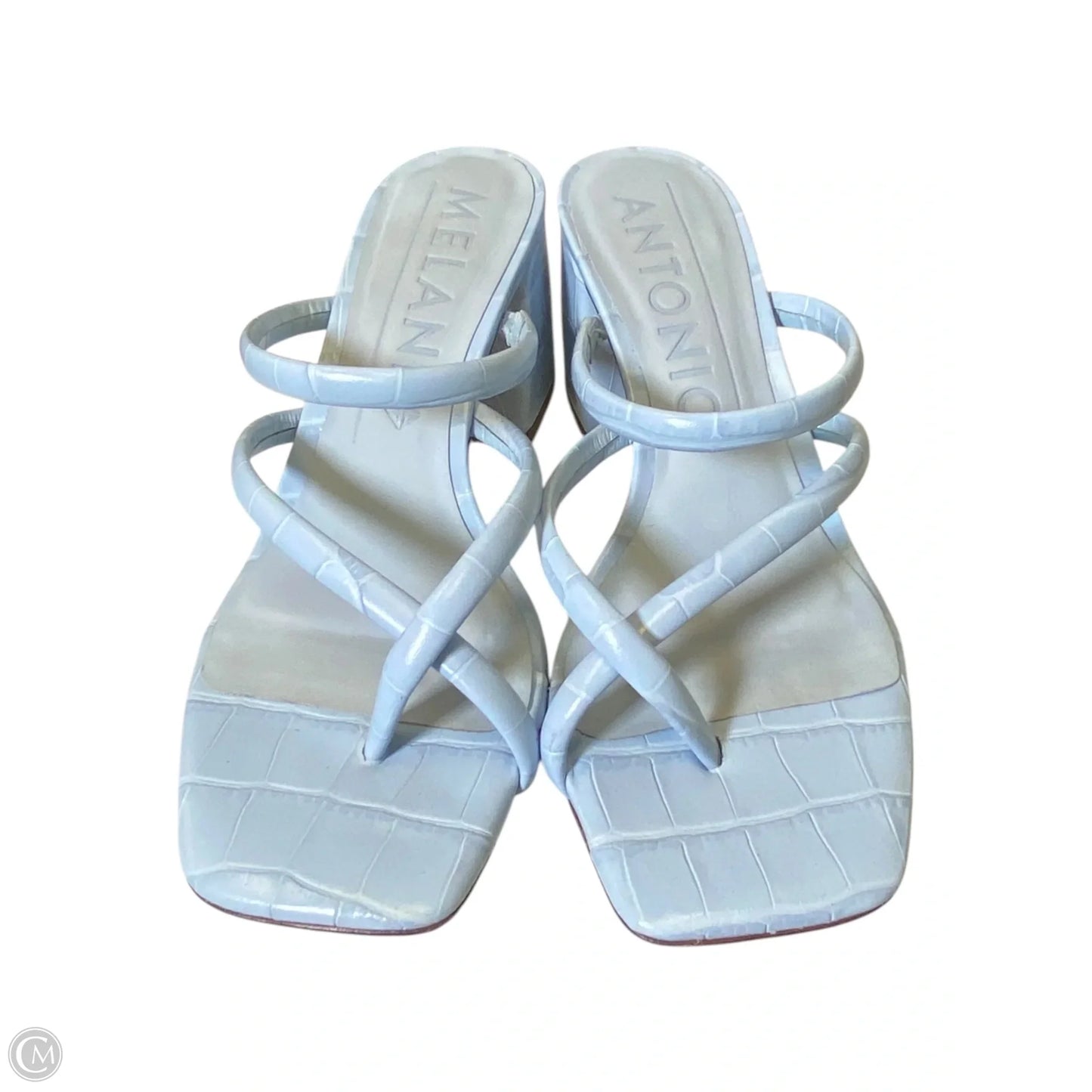 Shoes Heels Block By Antonio Melani In Blue, Size: 7.5