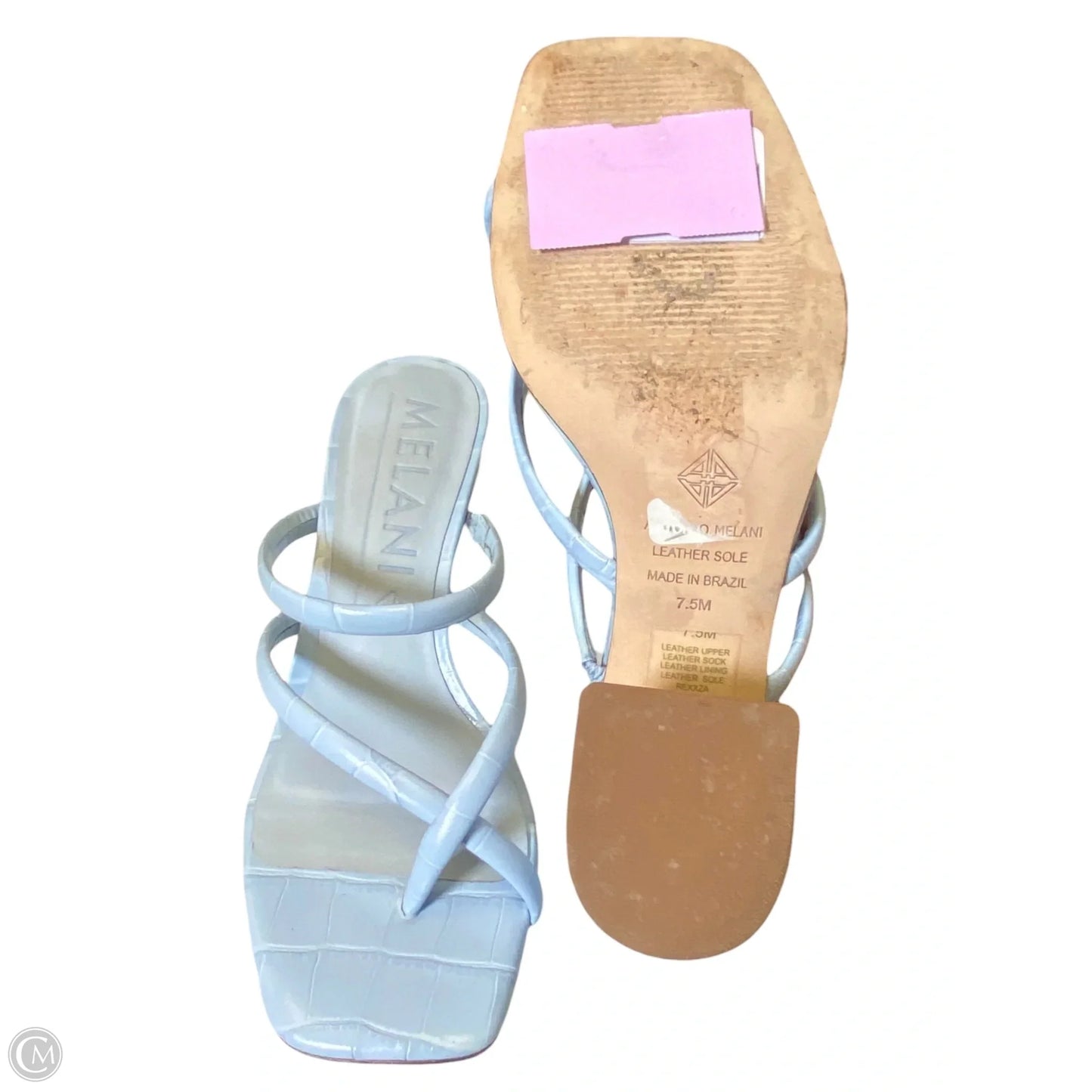 Shoes Heels Block By Antonio Melani In Blue, Size: 7.5