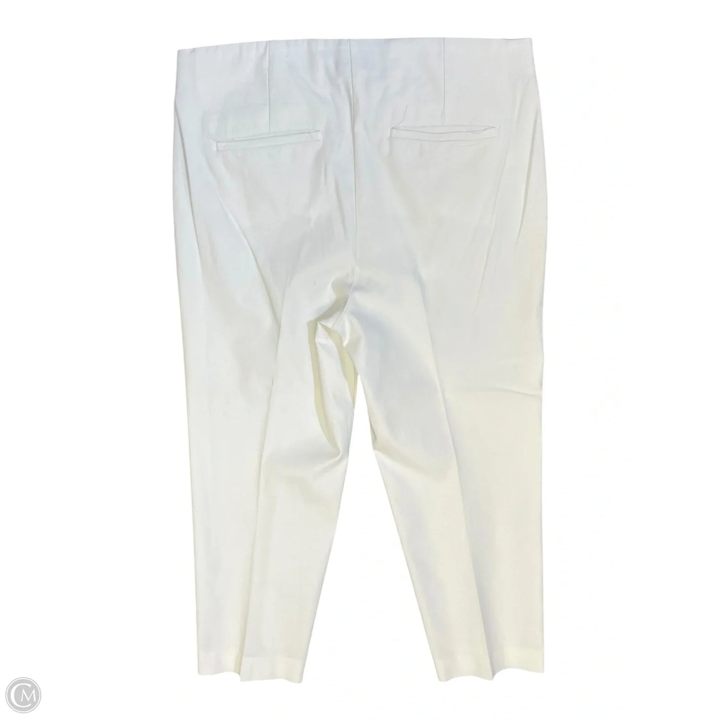 Pants Cropped By Chicos In White, Size: 10