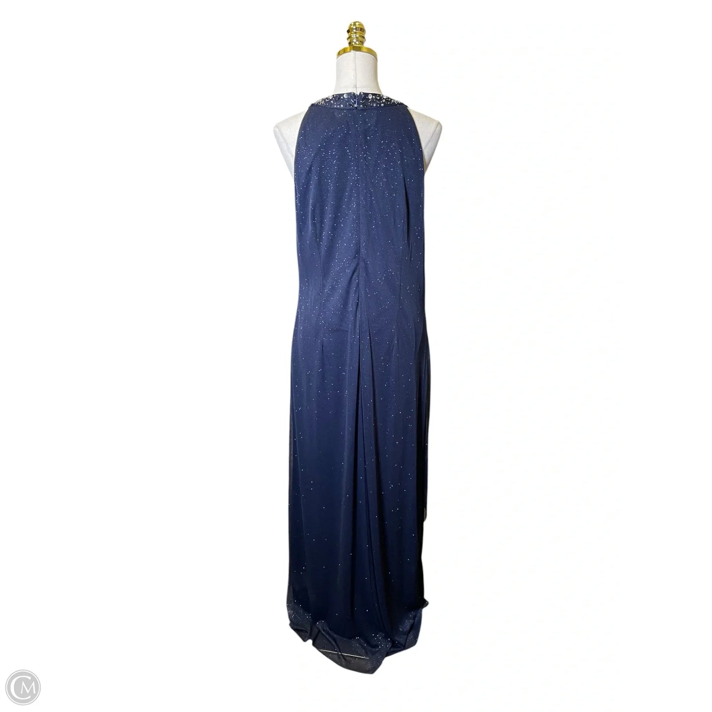 Dress Casual Maxi By Clothes Mentor In Blue, Size: Xl