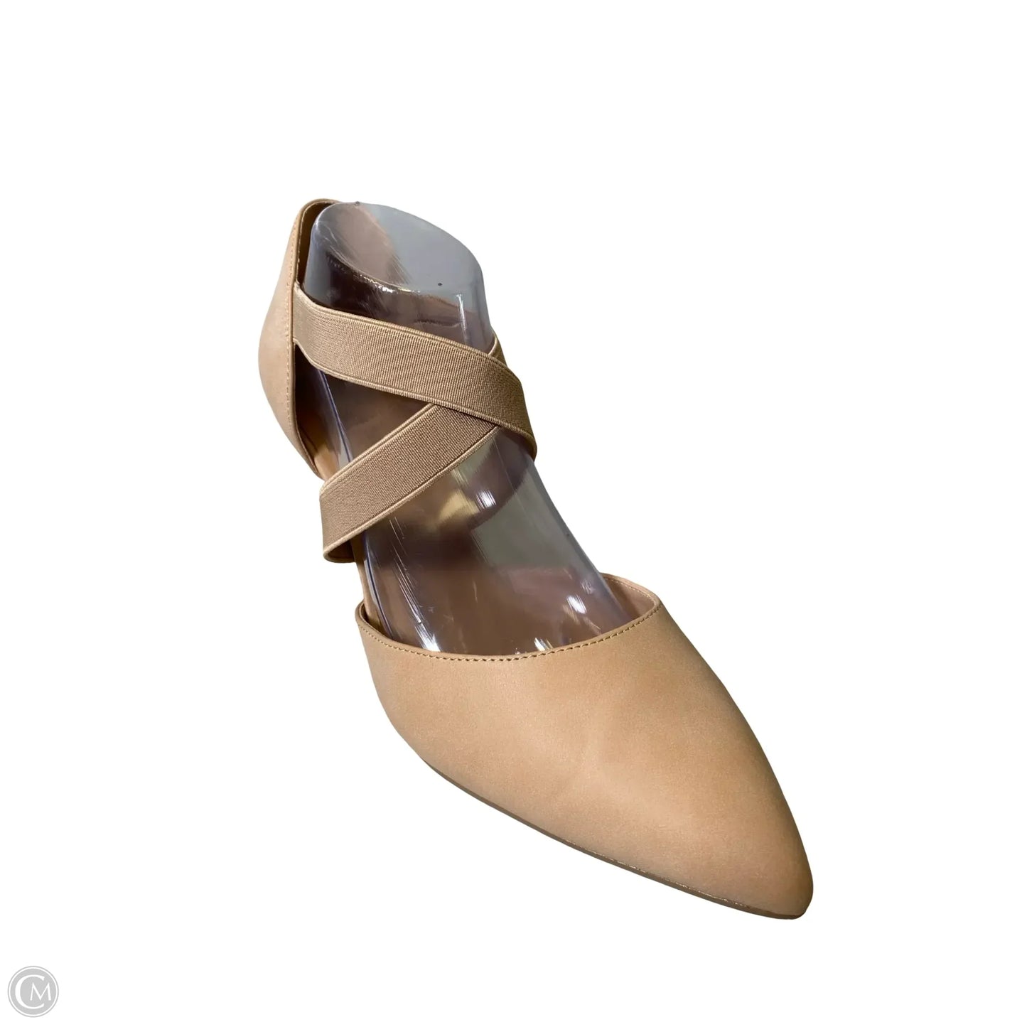 Shoes Heels Kitten By Solanz In Beige, Size: 11