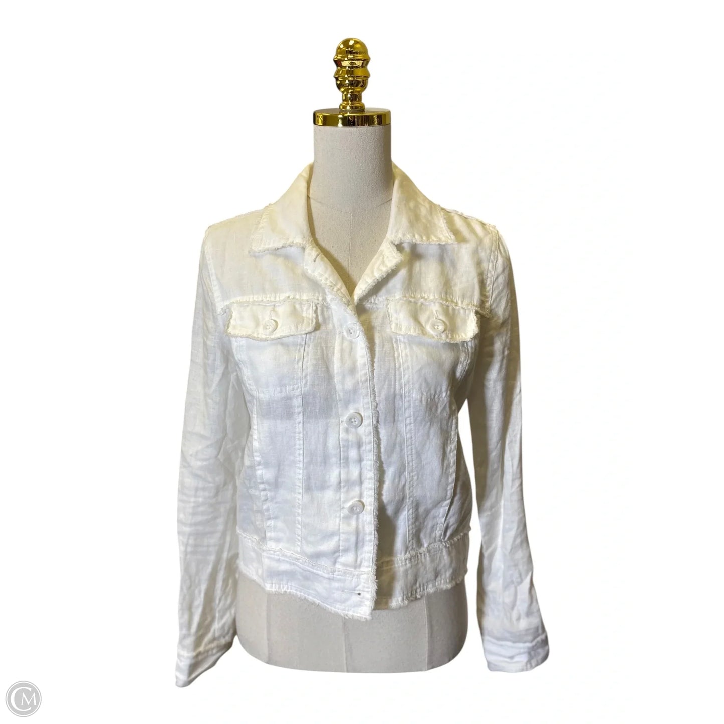 Jacket Other By Tommy Bahama In White, Size: Xxs