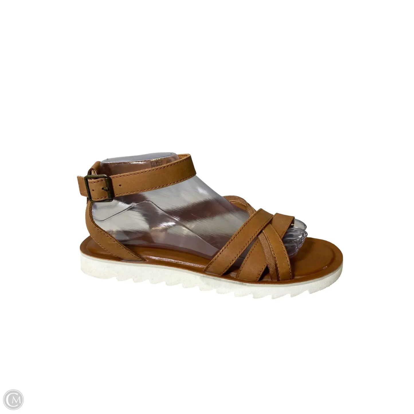 Sandals Flats By Toms In Brown, Size: 8