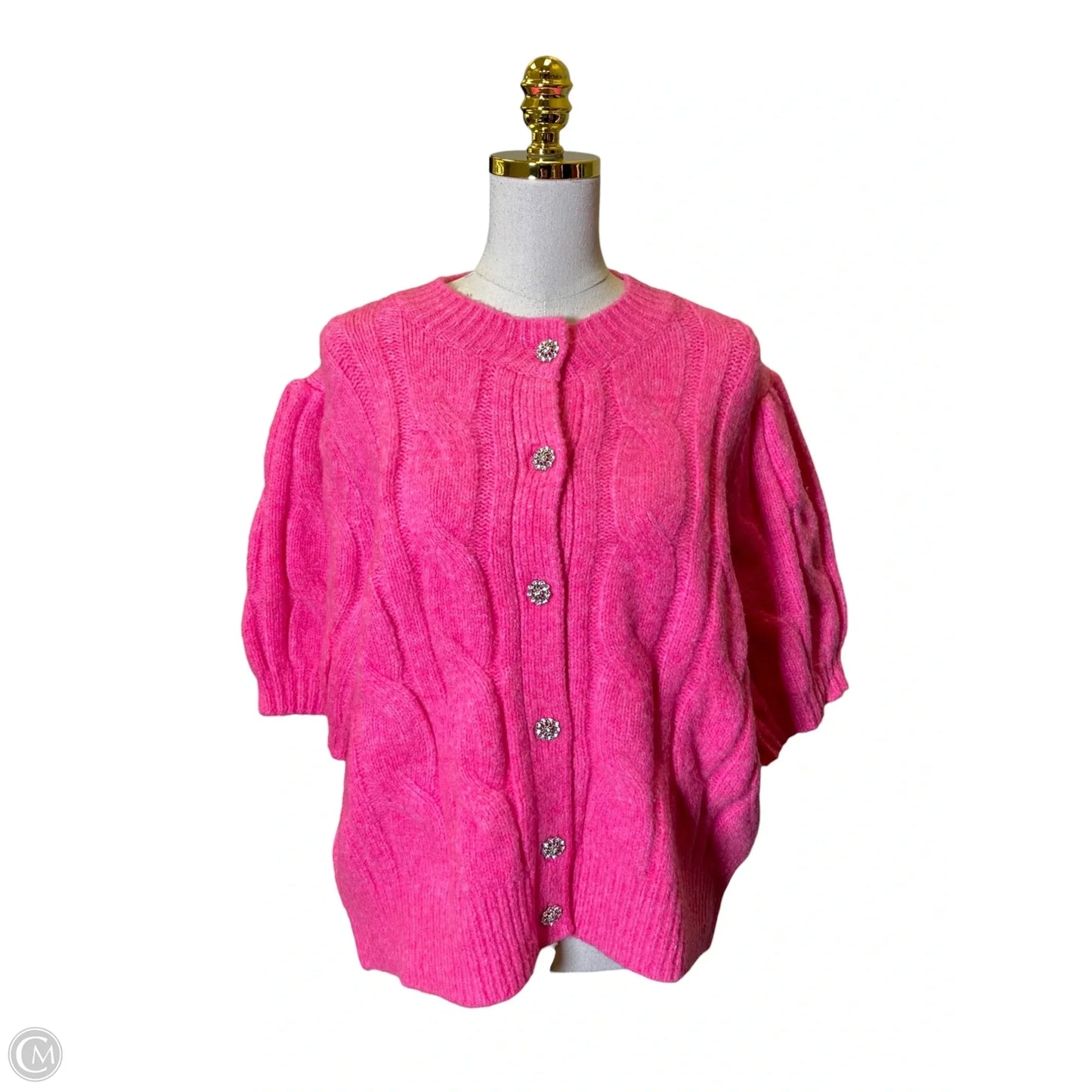 Cardigan By Free Assembly In Pink, Size: Xl