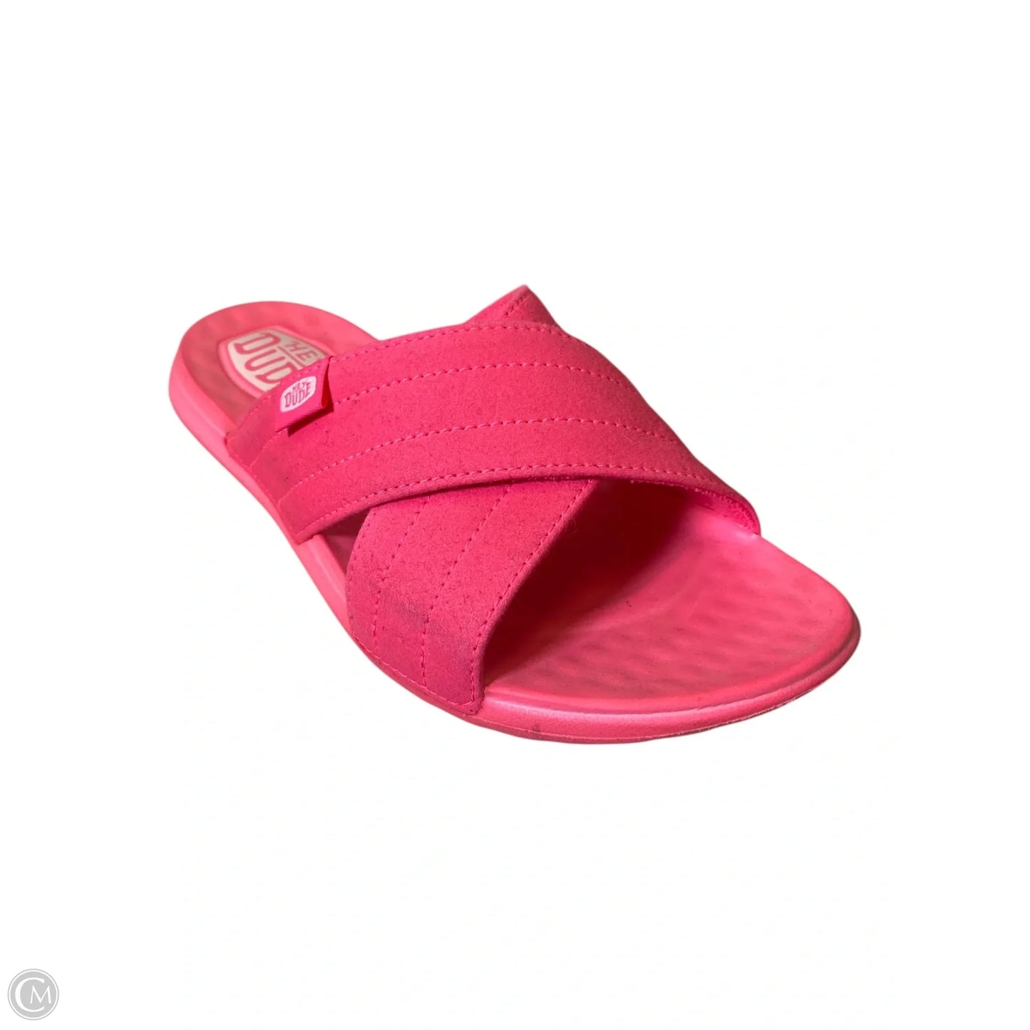 Shoes Flats By Hey Dude In Pink, Size: 6