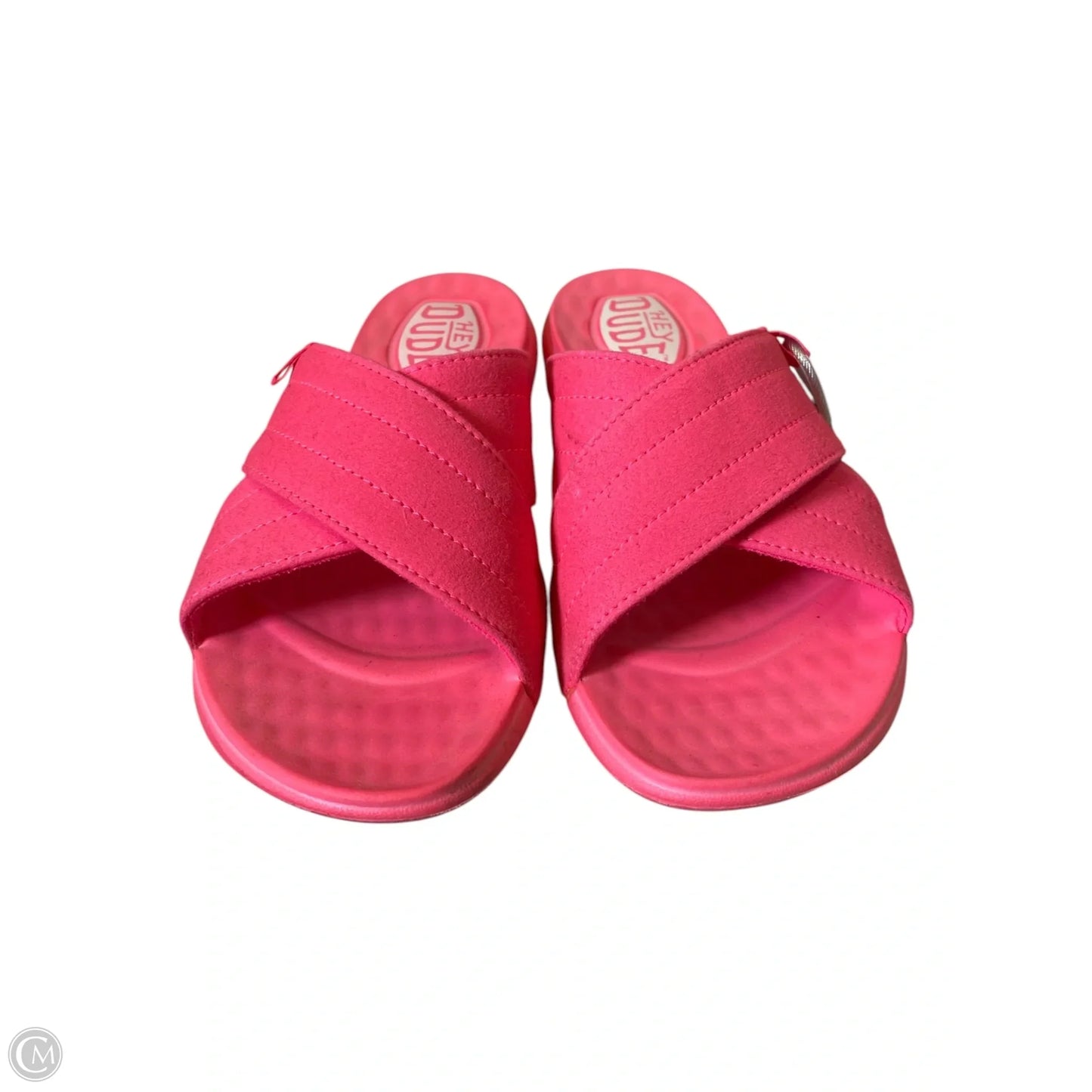 Shoes Flats By Hey Dude In Pink, Size: 6