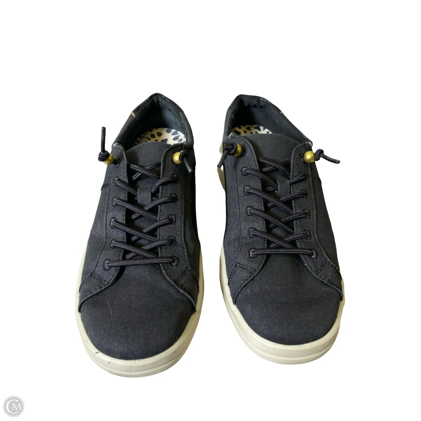 Shoes Flats By Hey Dude In Black, Size: 8