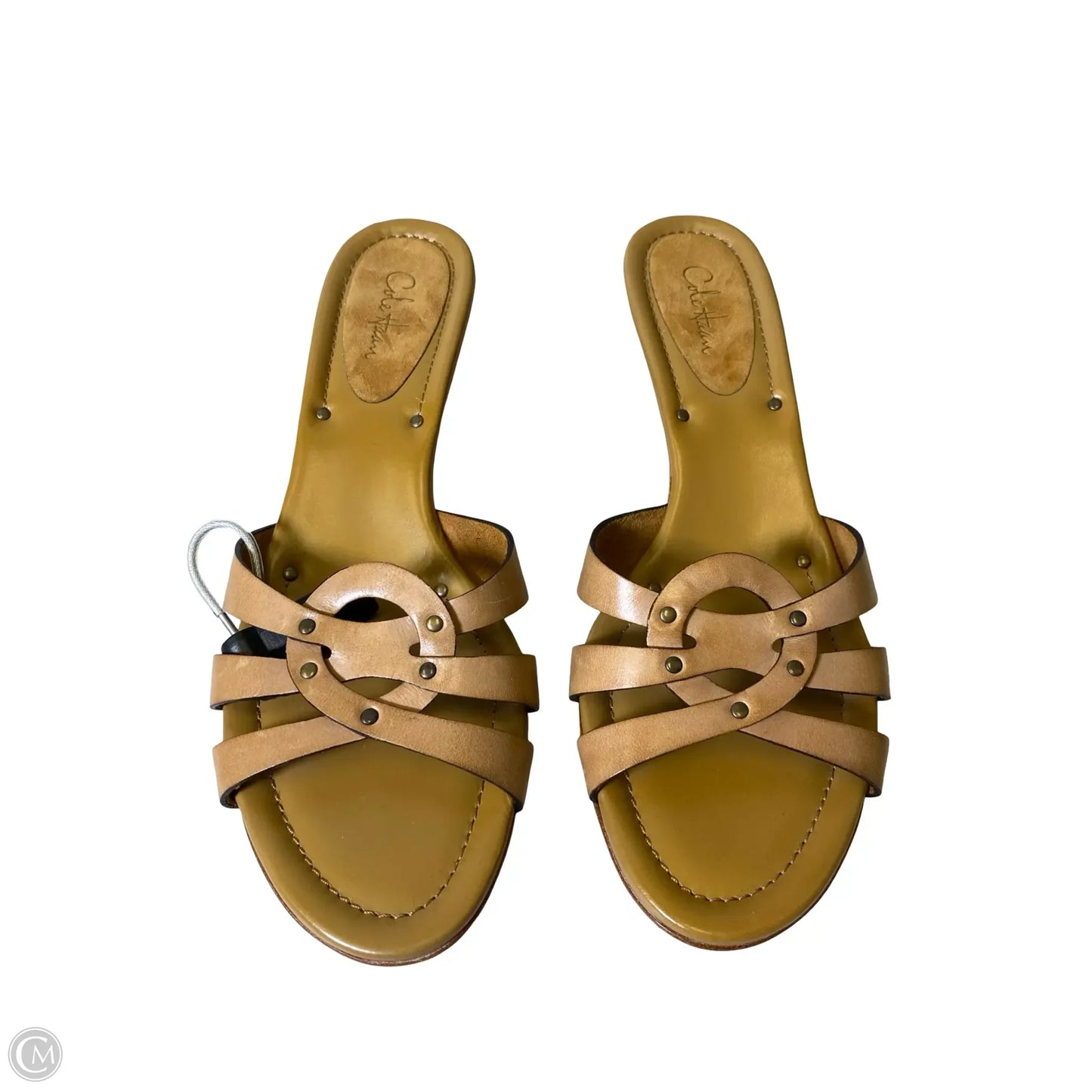 Shoes Heels Kitten By Cole-haan In Tan, Size: 7.5