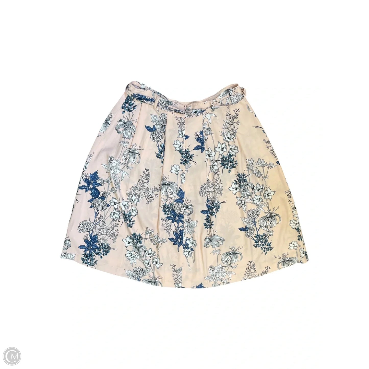 Skirt Maxi By Banana Republic In Pink & Yellow, Size: 10