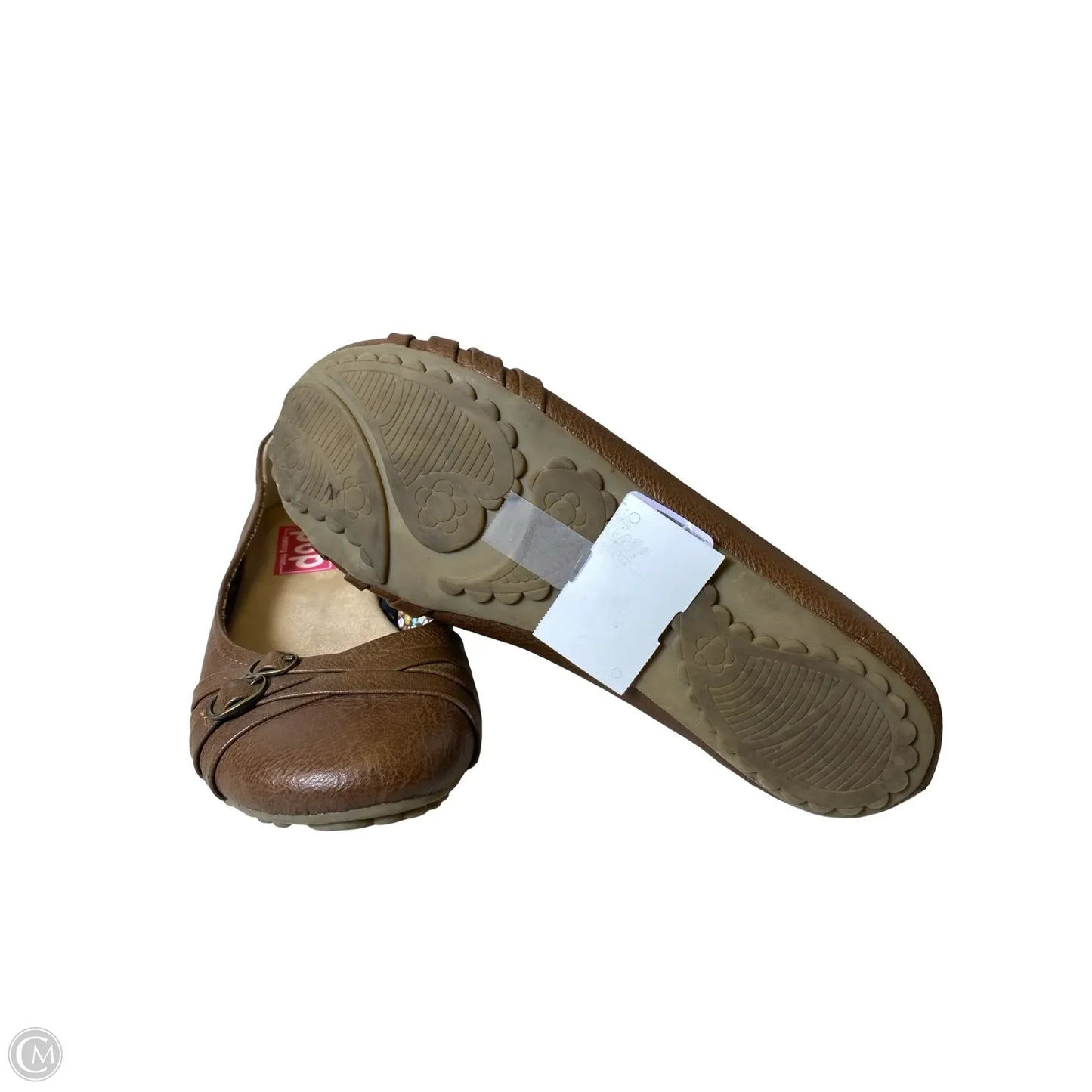 Shoes Flats By Clothes Mentor In Brown, Size: 8