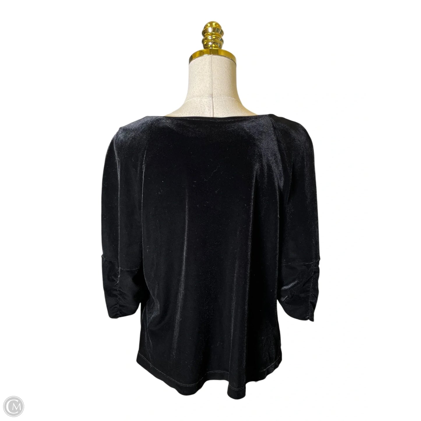 Cardigan By Dressbarn In Black, Size: Xl