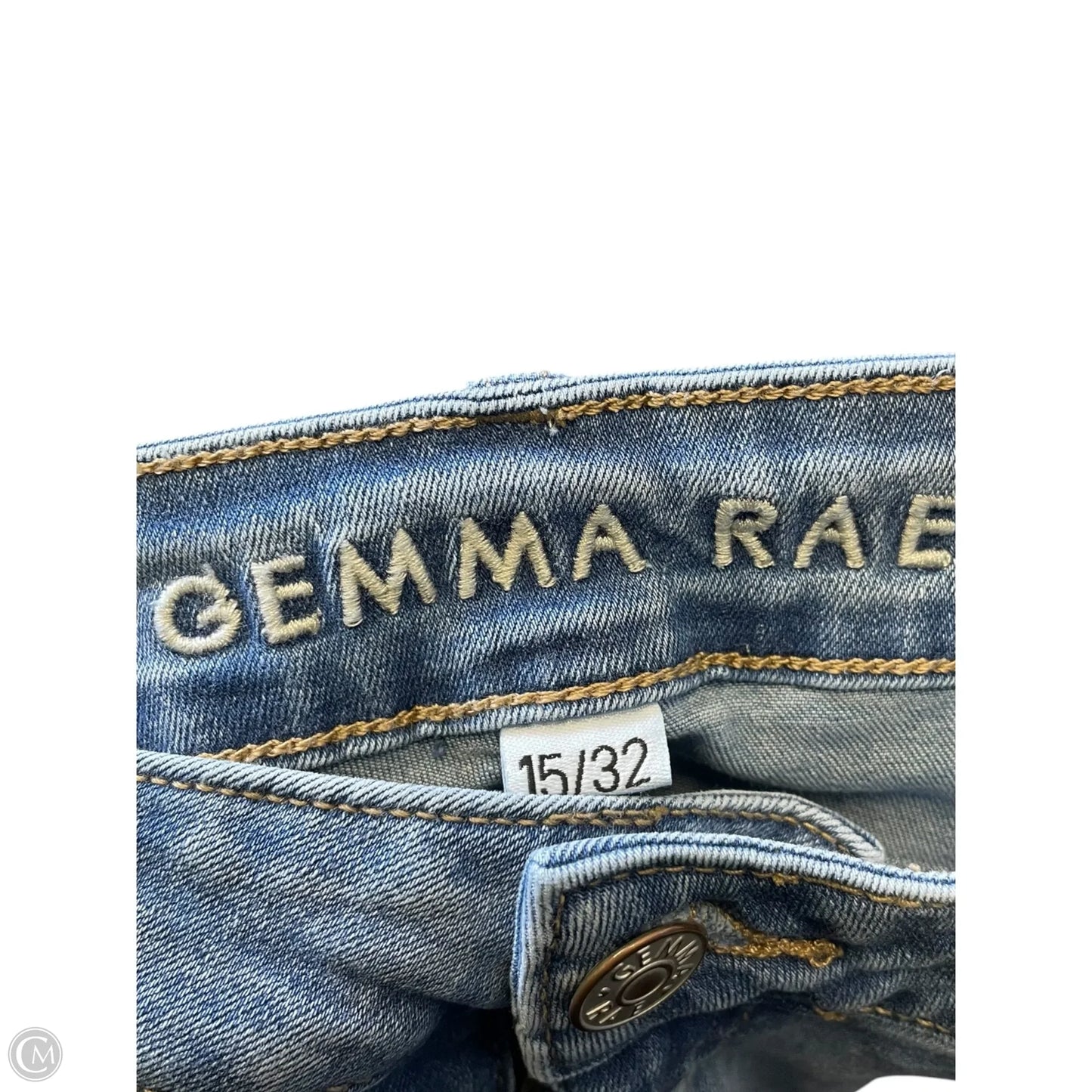 Jeans Wide Leg By Clothes Mentor In Blue Denim, Size: 16