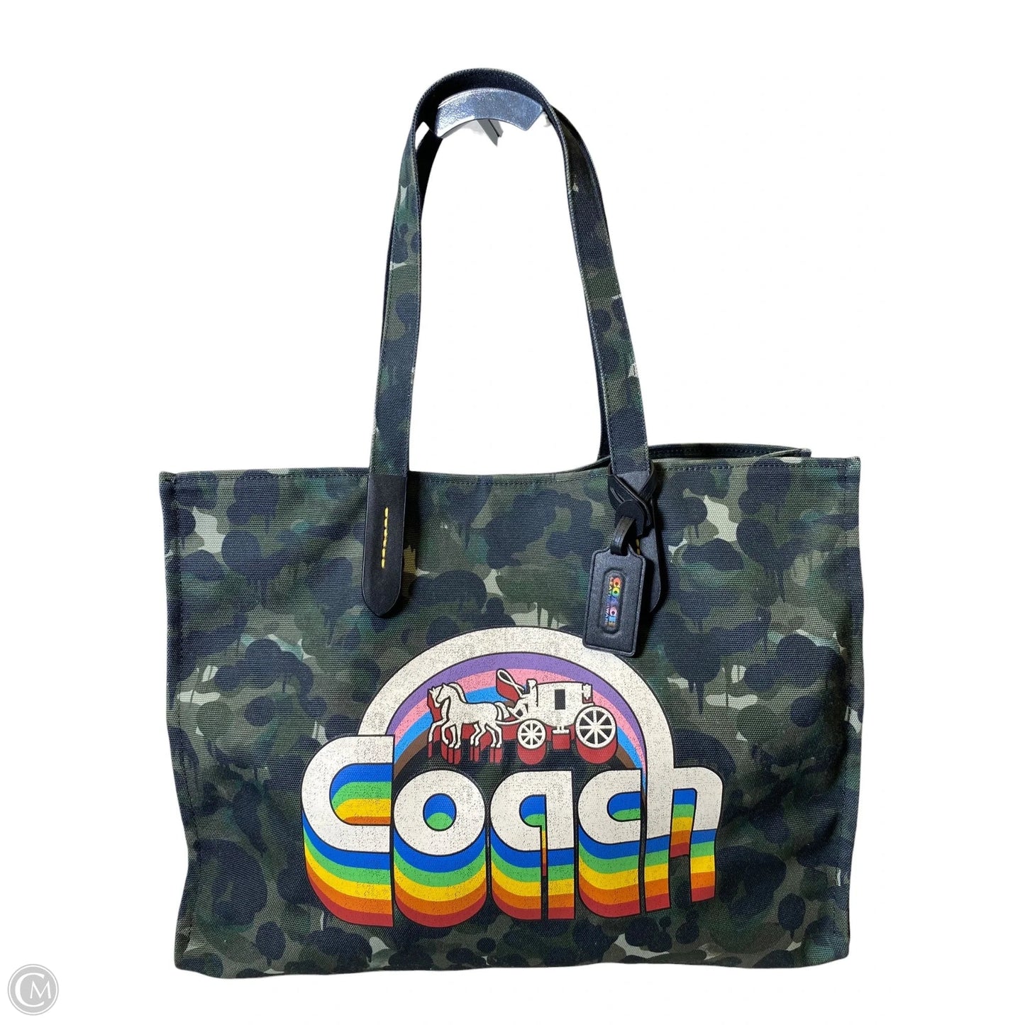 Tote Designer By Coach, Size: Large