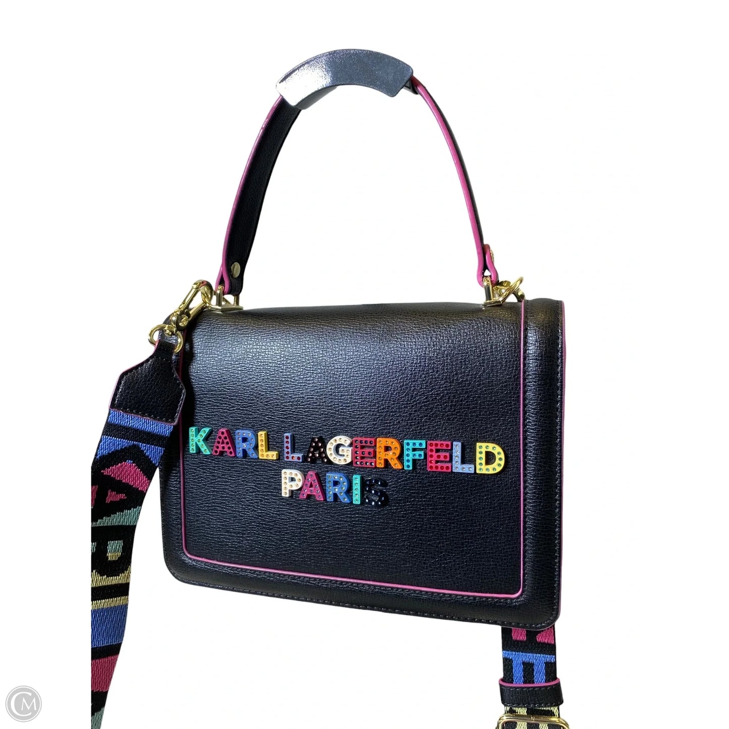 Handbag Designer By Karl Lagerfeld, Size: Small