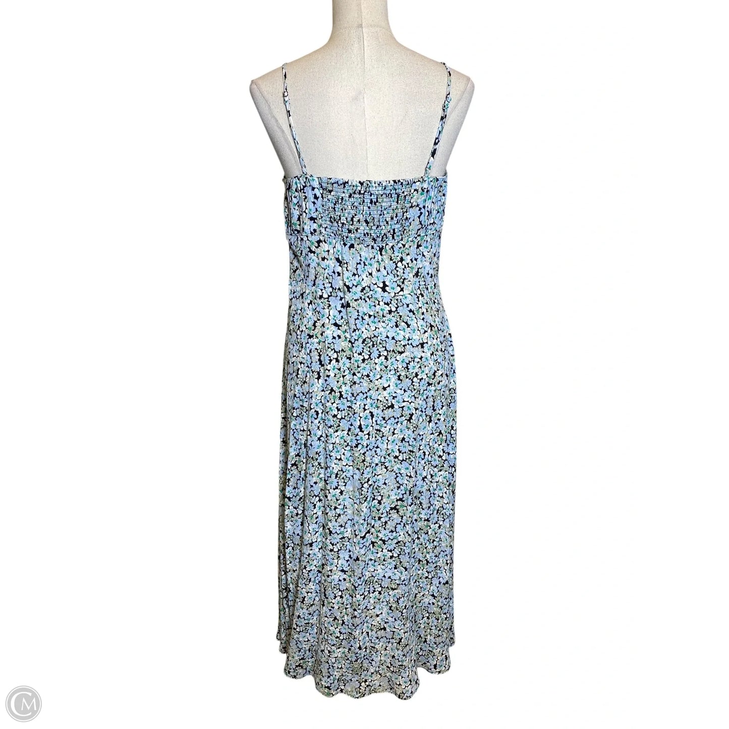 Dress Casual Midi By Madewell In Floral Print, Size: M