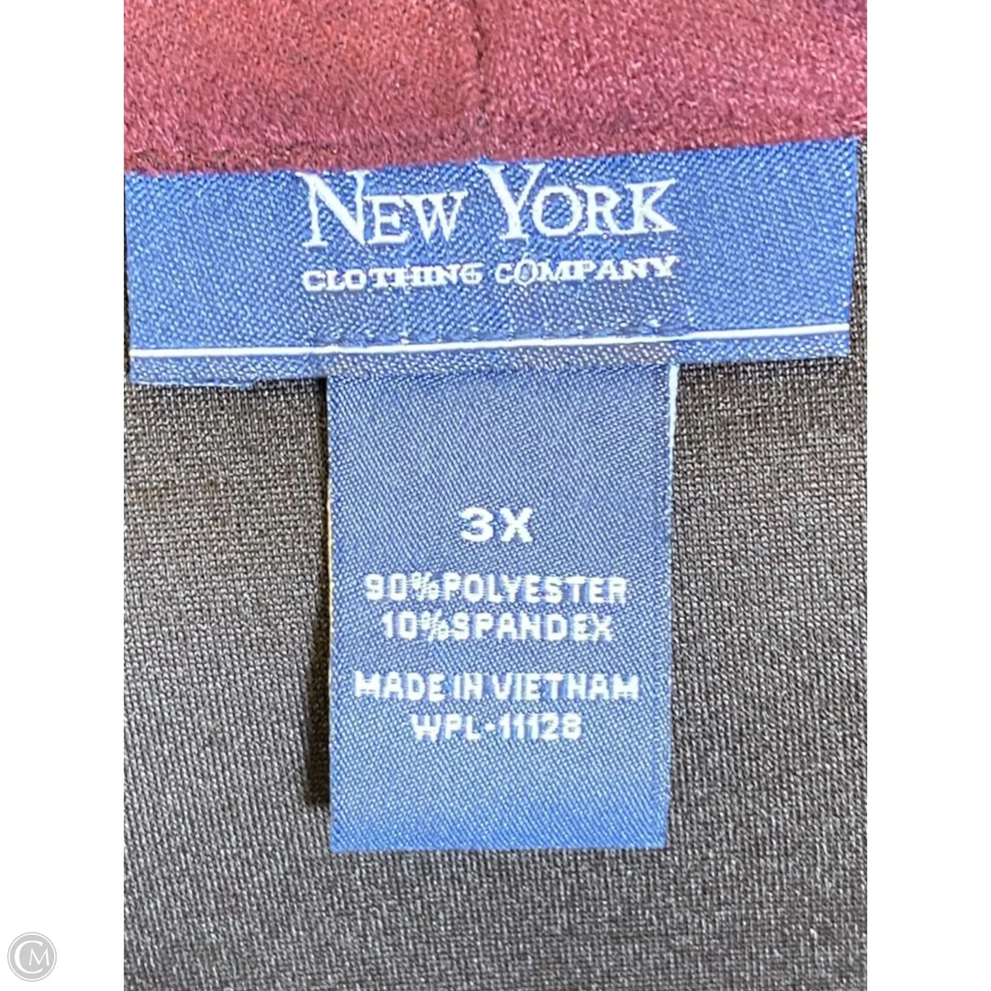 Vest Other By New York And Co In Maroon, Size: 3x