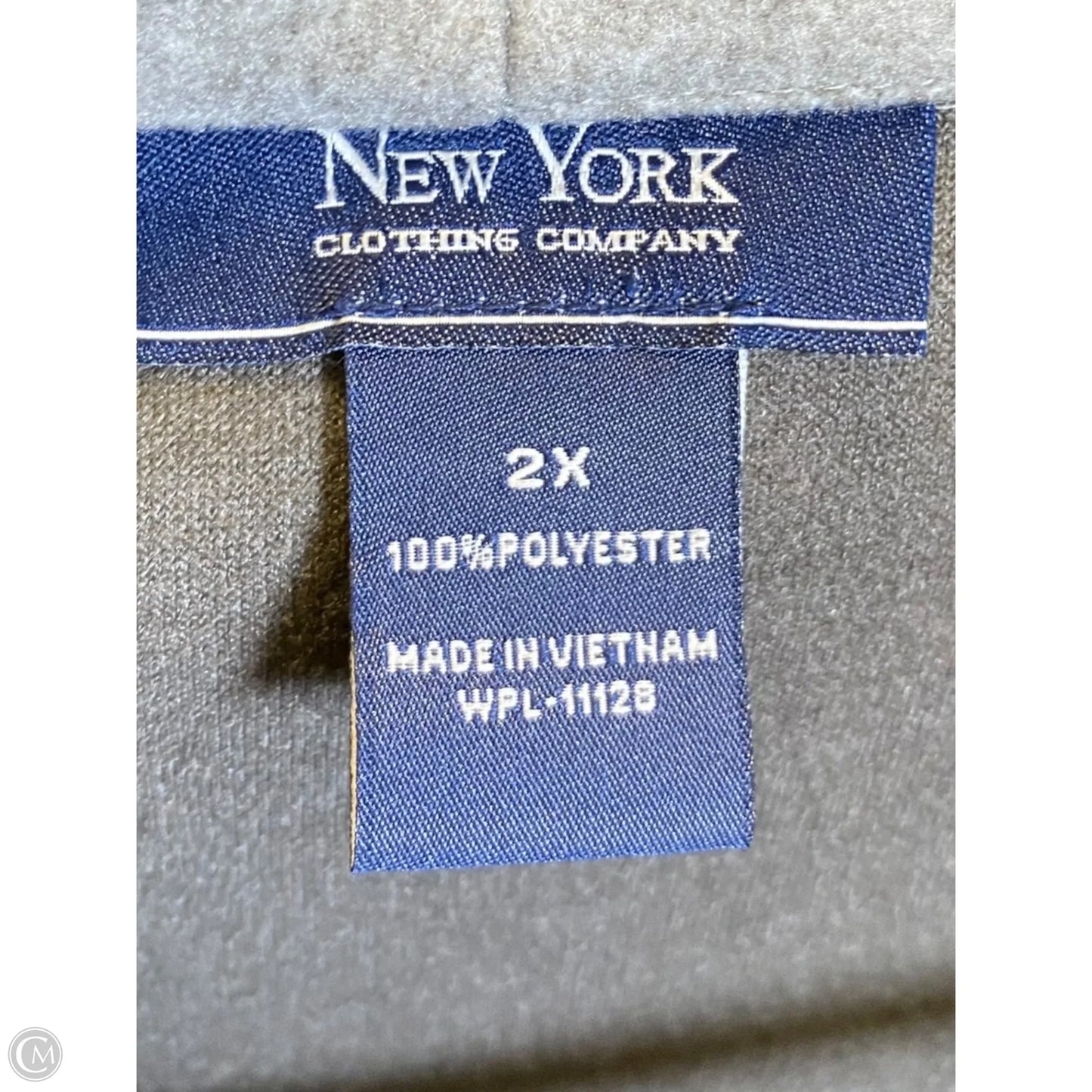 Vest Other By New York And Co In Grey, Size: 2x