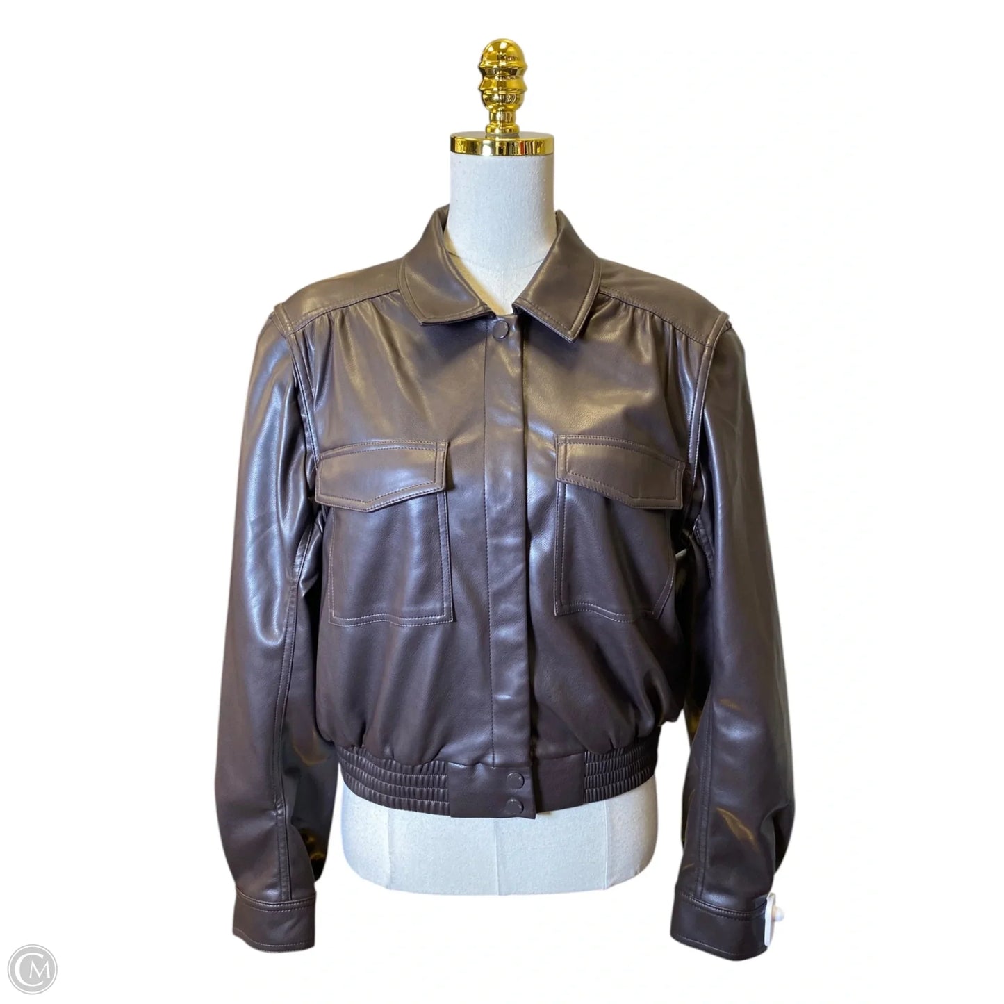 Jacket Designer By Jason Wu In Brown, Size: L