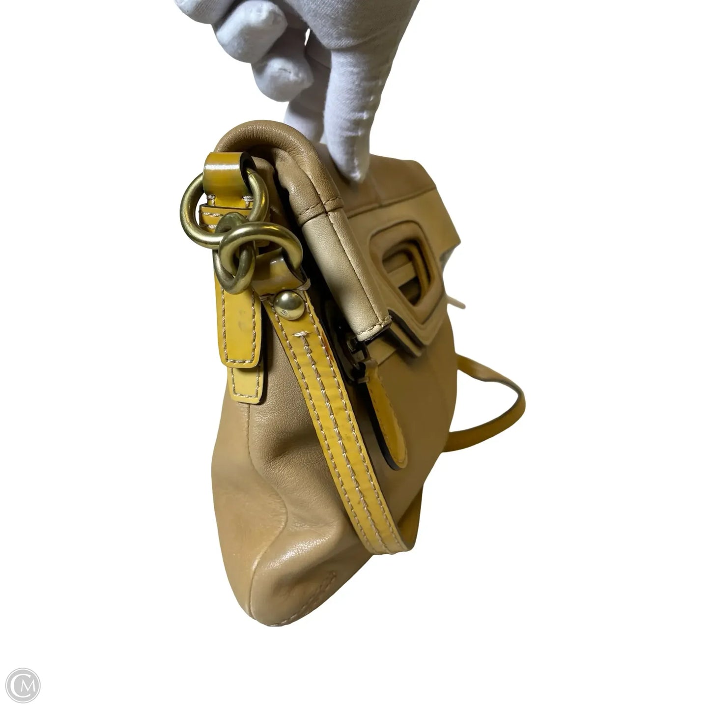 Crossbody Designer By Coach, Size: Medium