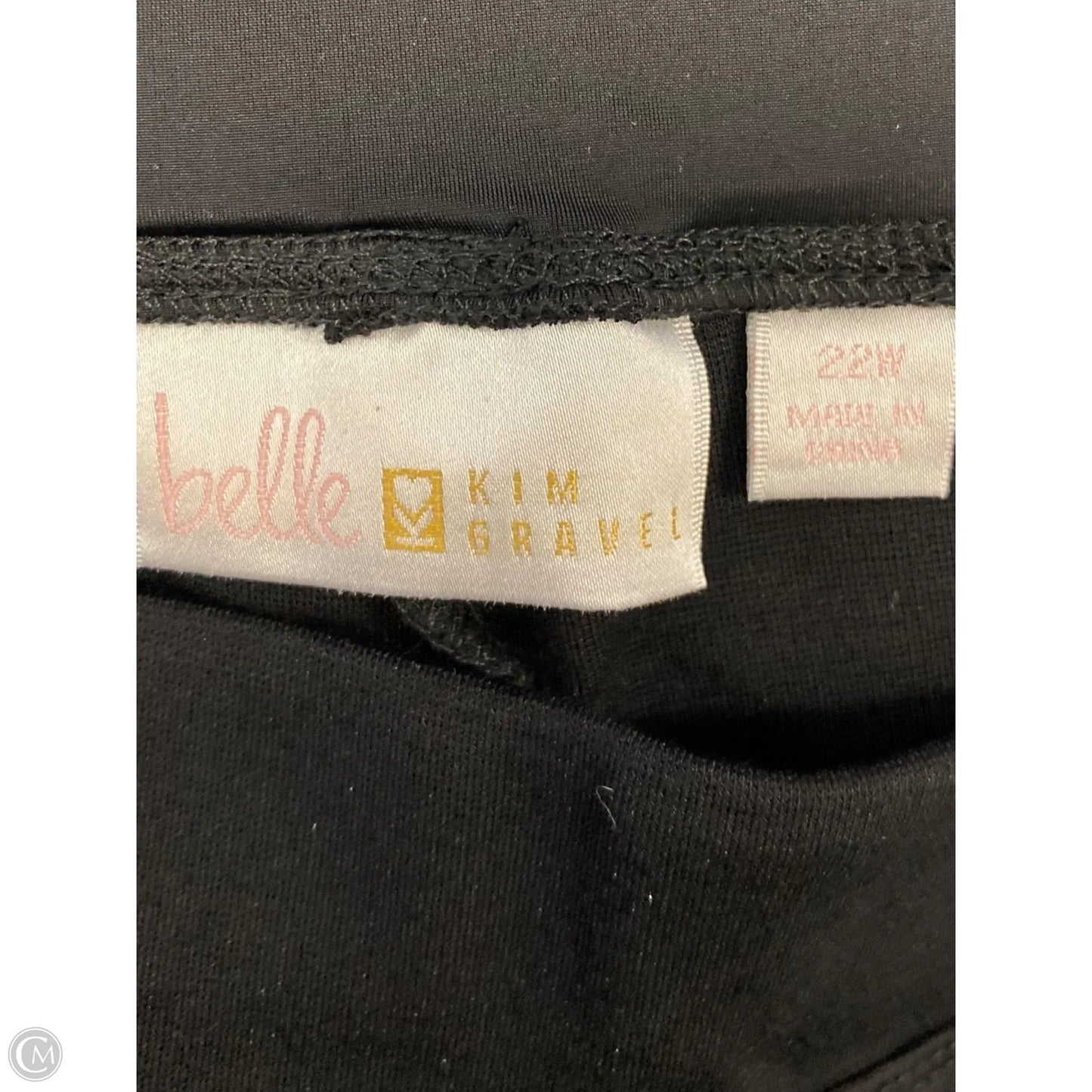 Pants Other By Belle By Kim Gravel In Black, Size: 3x