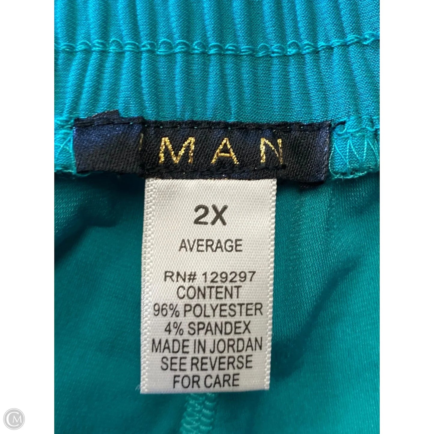 Pants Other By Clothes Mentor In Teal, Size: 2x