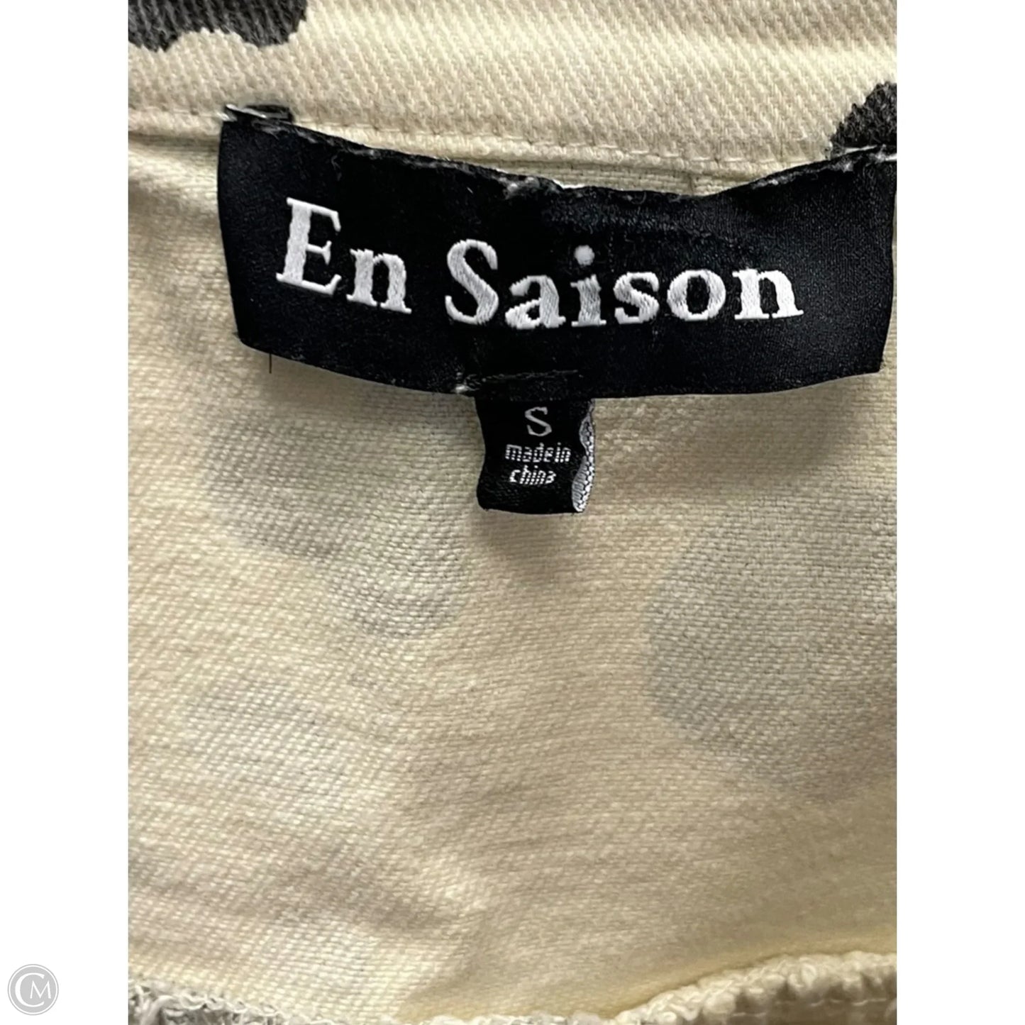 Top Sleeveless By En Saison In Animal Print, Size: S
