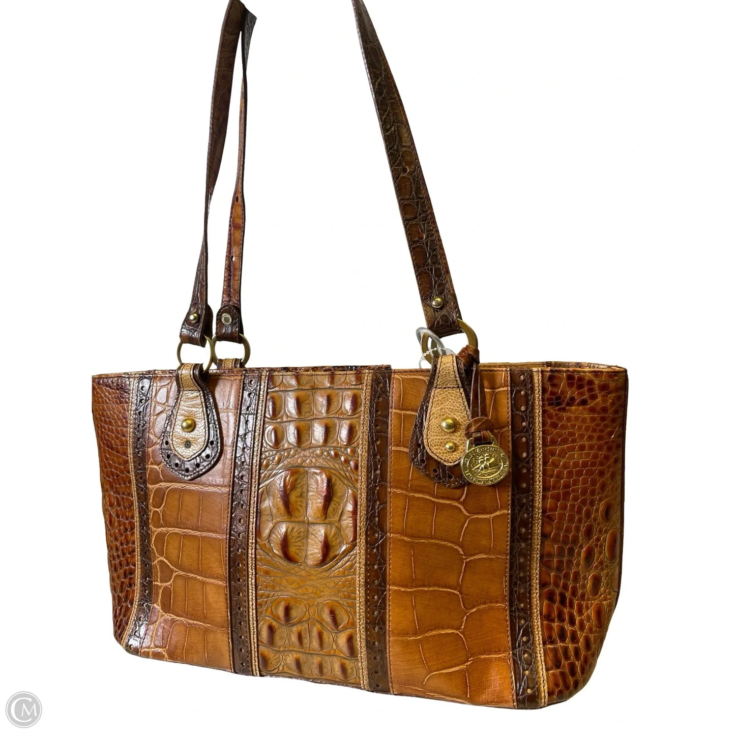Handbag Designer By Brahmin, Size: Medium