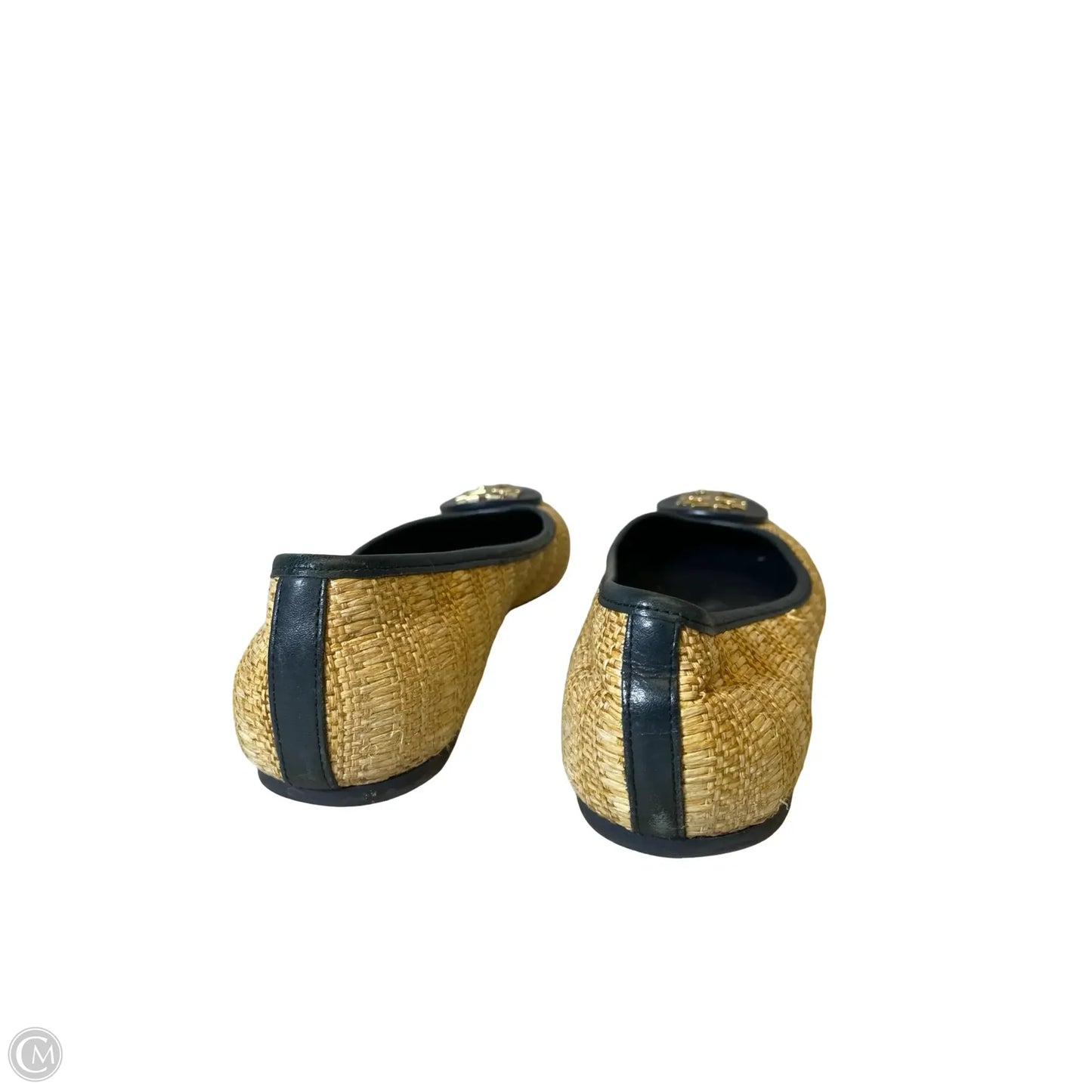 Shoes Designer By Tory Burch In Black & Cream, Size: 10