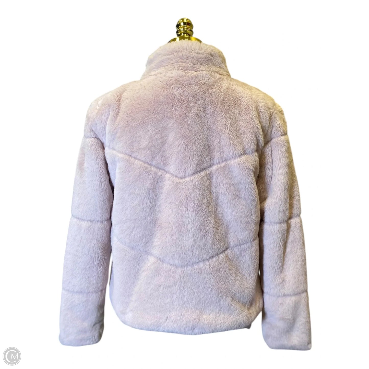 Jacket Faux Fur & Sherpa By Fashion Nova In Pink, Size: S