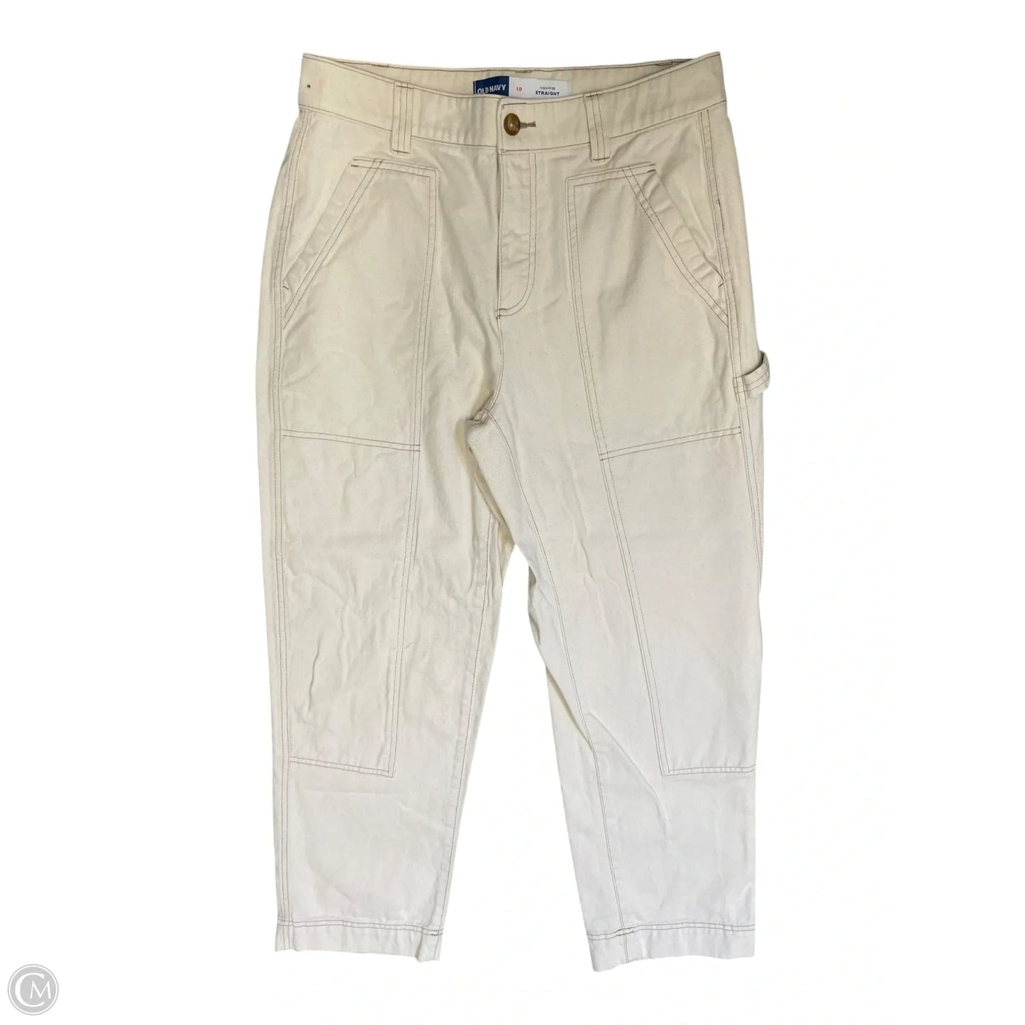 Pants Other By Old Navy In Cream, Size: 10