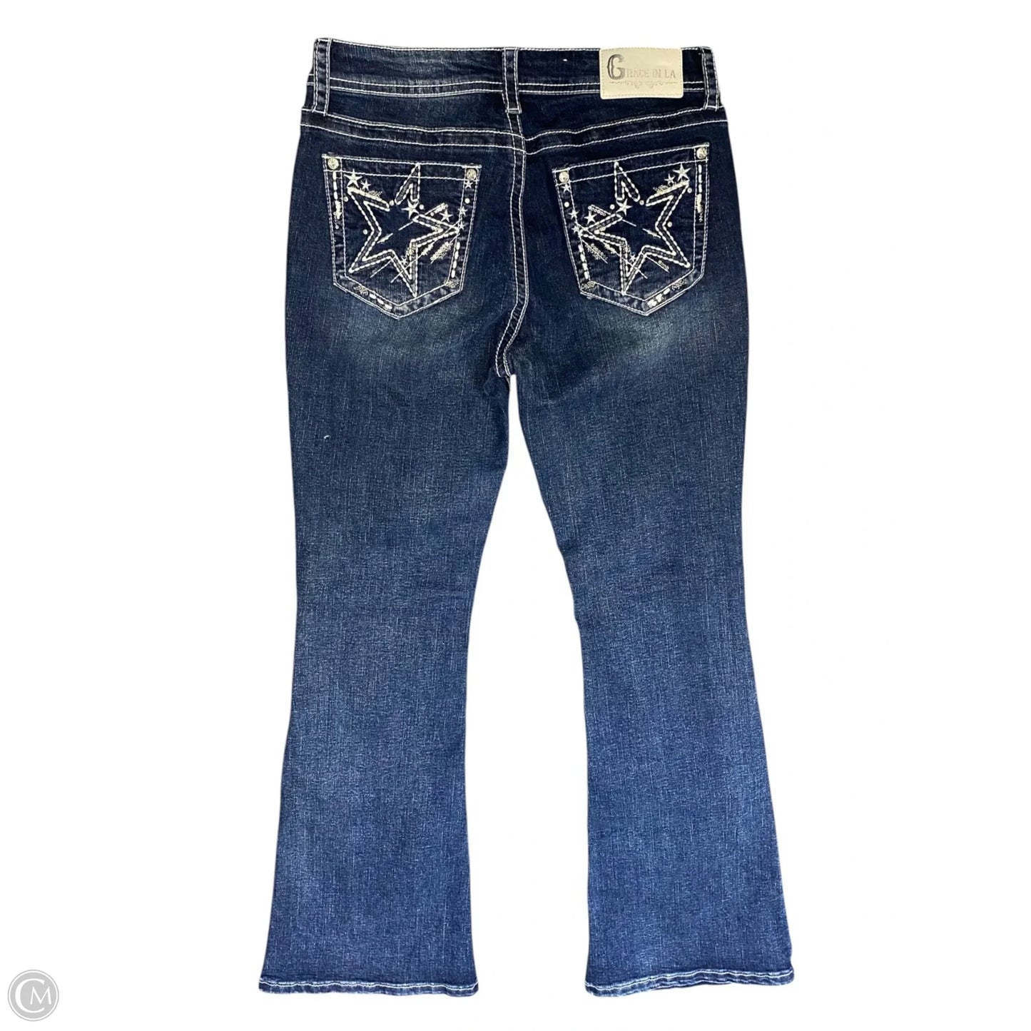 Jeans Boot Cut By Grace In Blue Denim, Size: 6