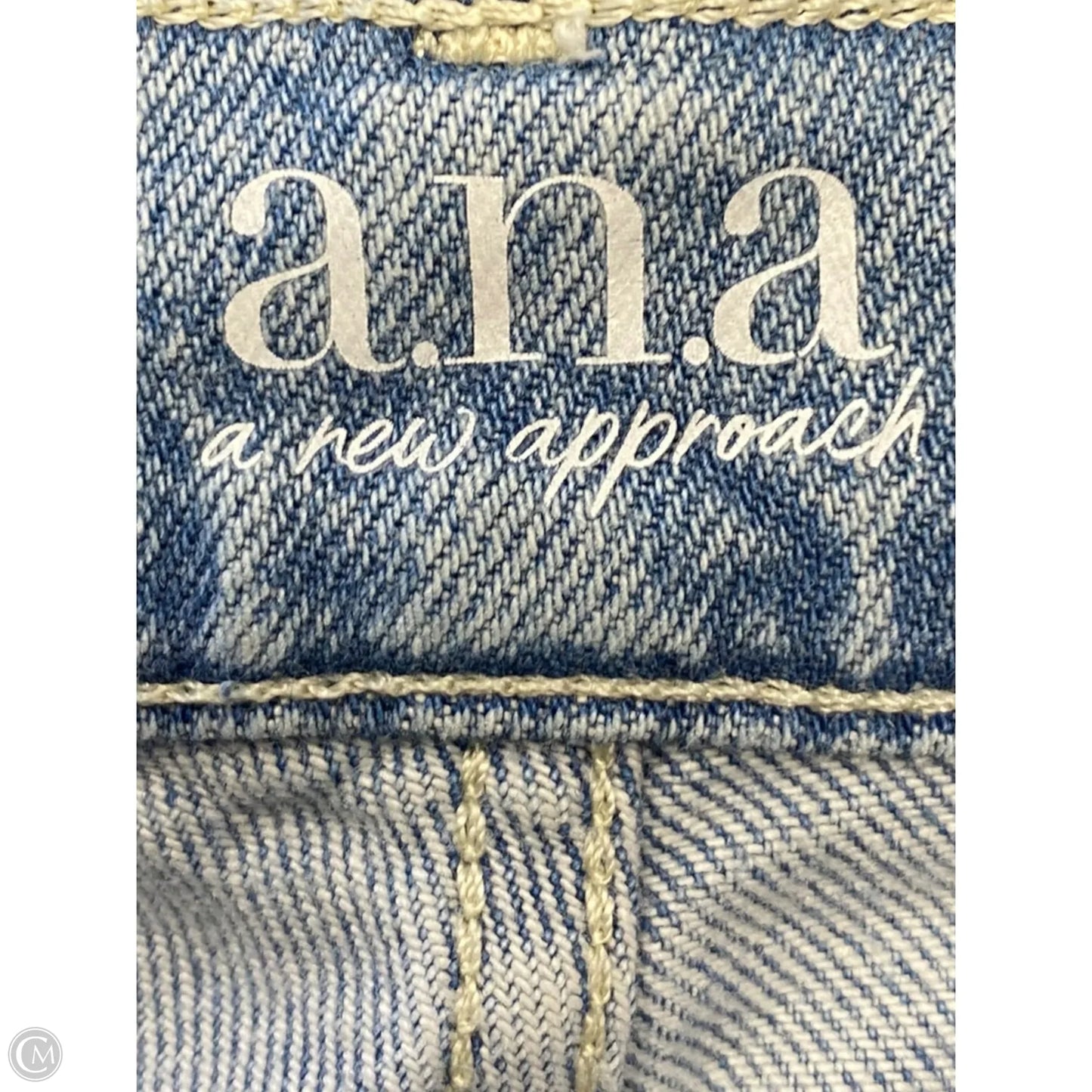 Jeans Wide Leg By Ana In Blue Denim, Size: 6
