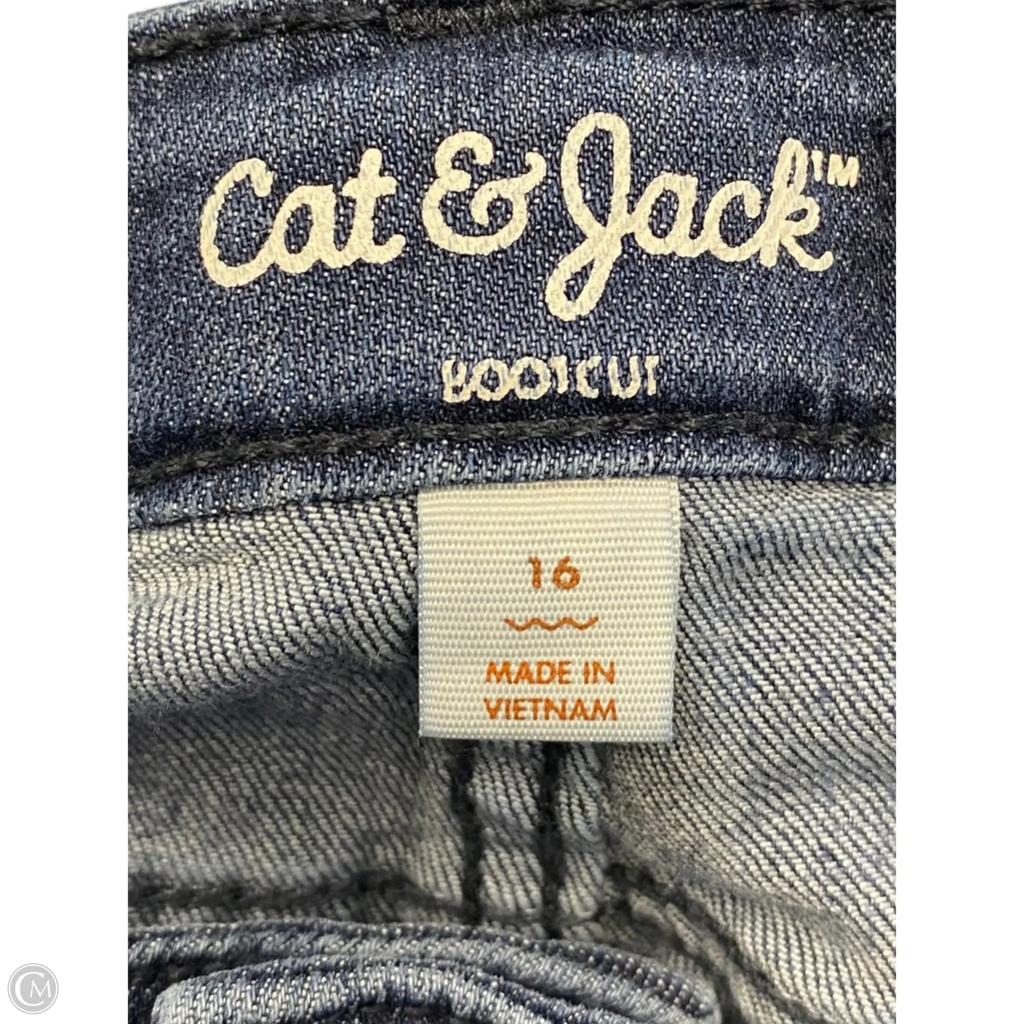 Jeans Boot Cut By Clothes Mentor In Blue Denim, Size: 16