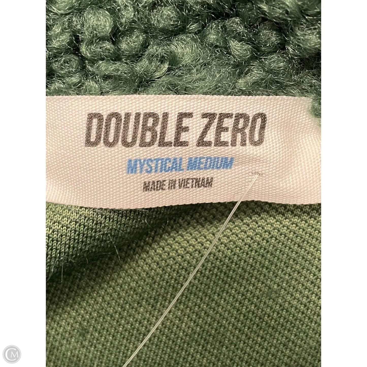 Jacket Other By Double Zero In Green, Size: M