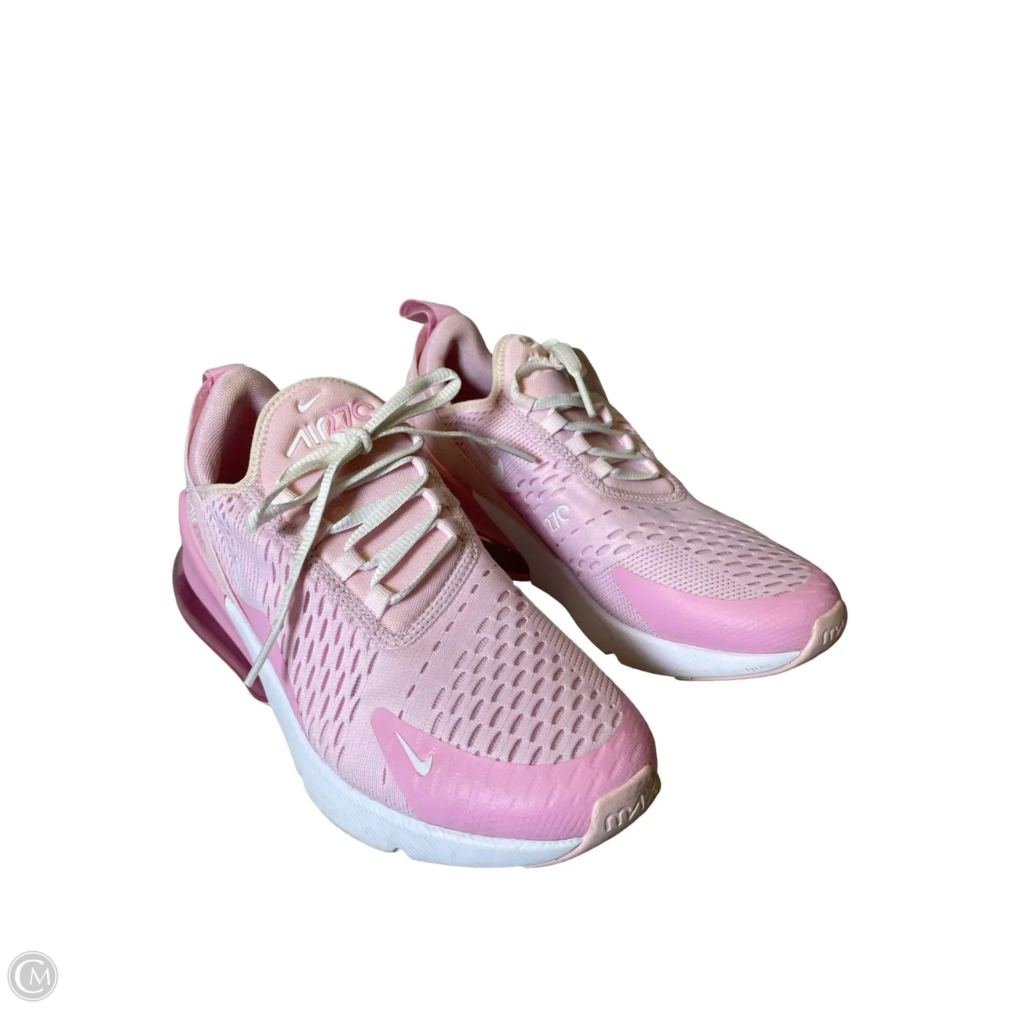 Shoes Athletic By Nike In Pink & White, Size: 8
