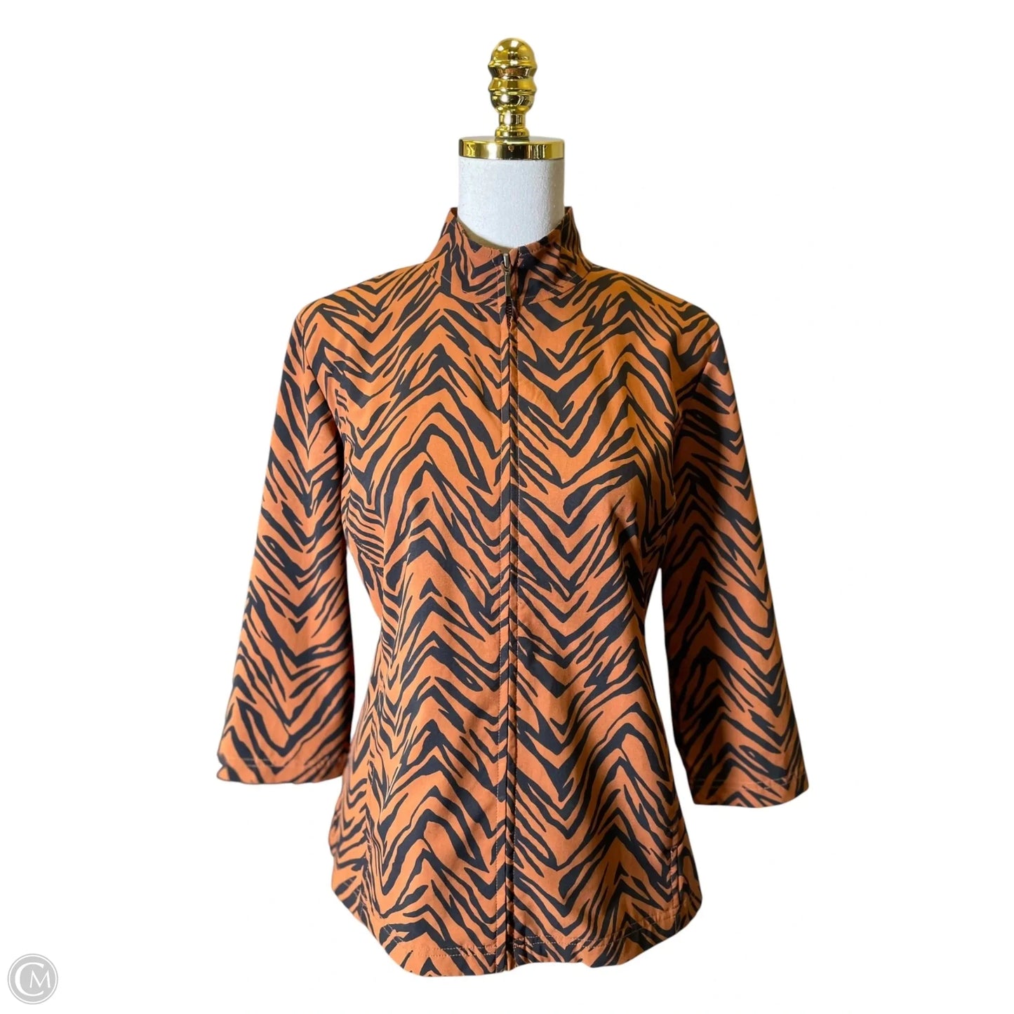 Jacket Other By Chicos In Animal Print, Size: M