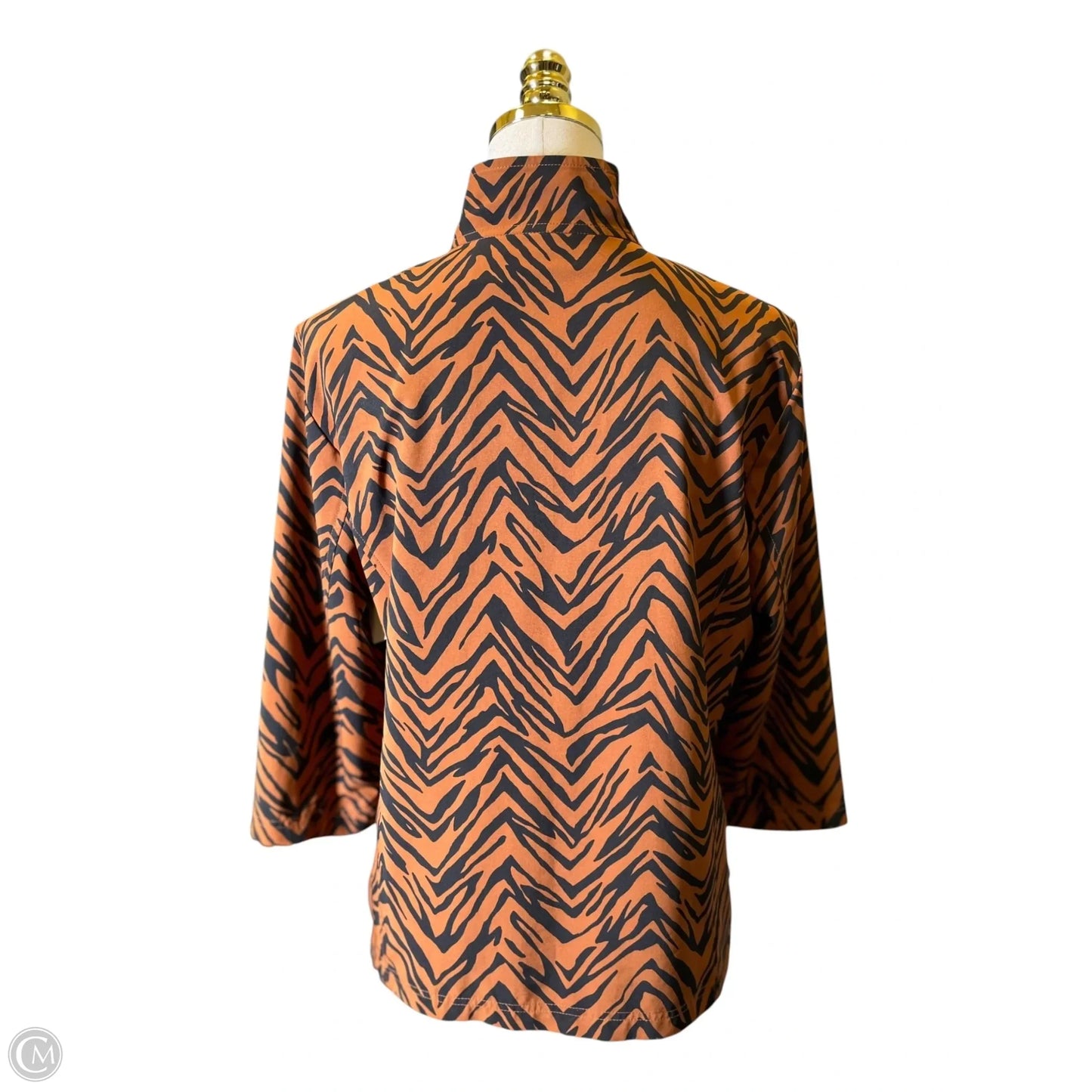 Jacket Other By Chicos In Animal Print, Size: M