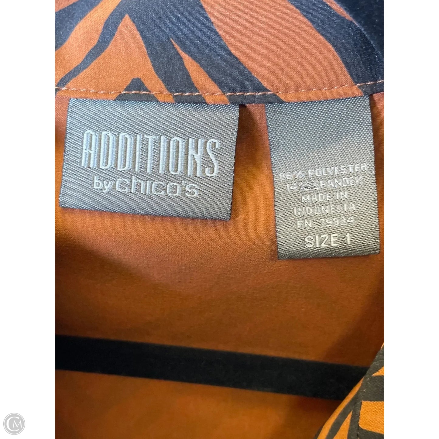 Jacket Other By Chicos In Animal Print, Size: M