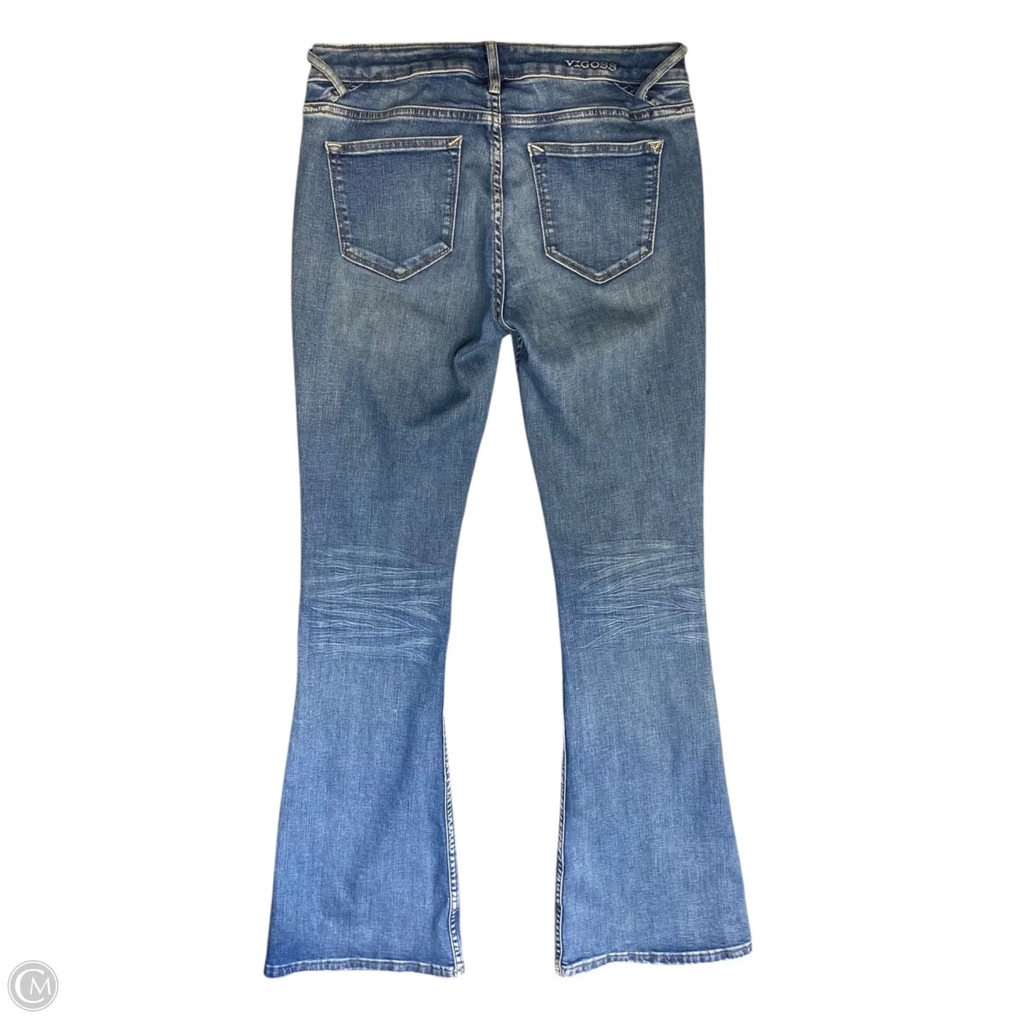 Jeans Boot Cut By Vigoss In Blue Denim, Size: 2