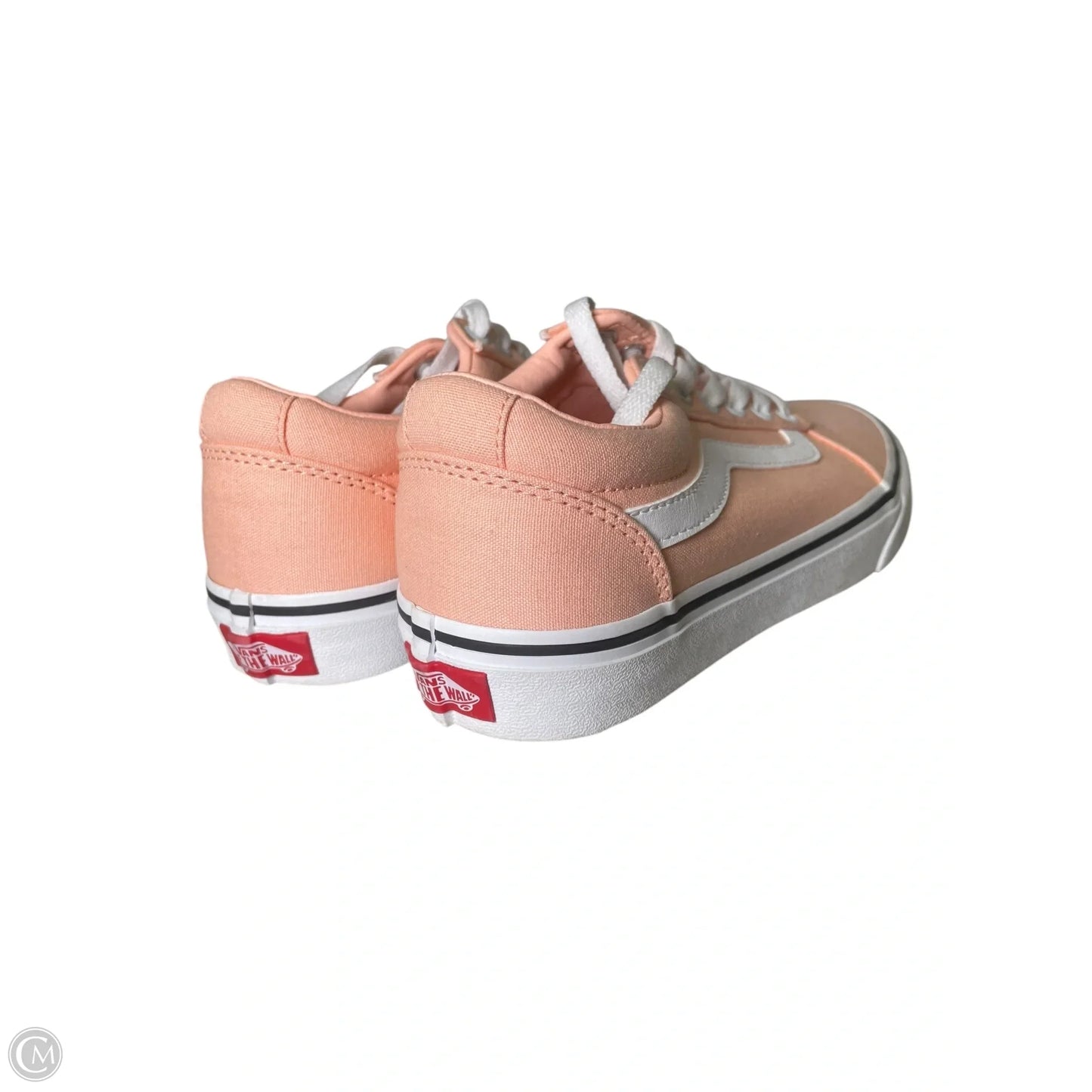 Shoes Sneakers By Vans In Peach, Size: 8