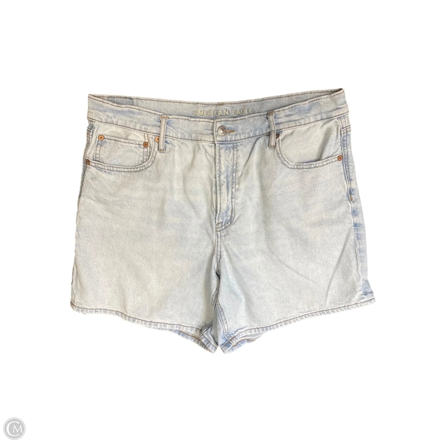 Shorts By American Eagle In Blue Denim, Size: 14
