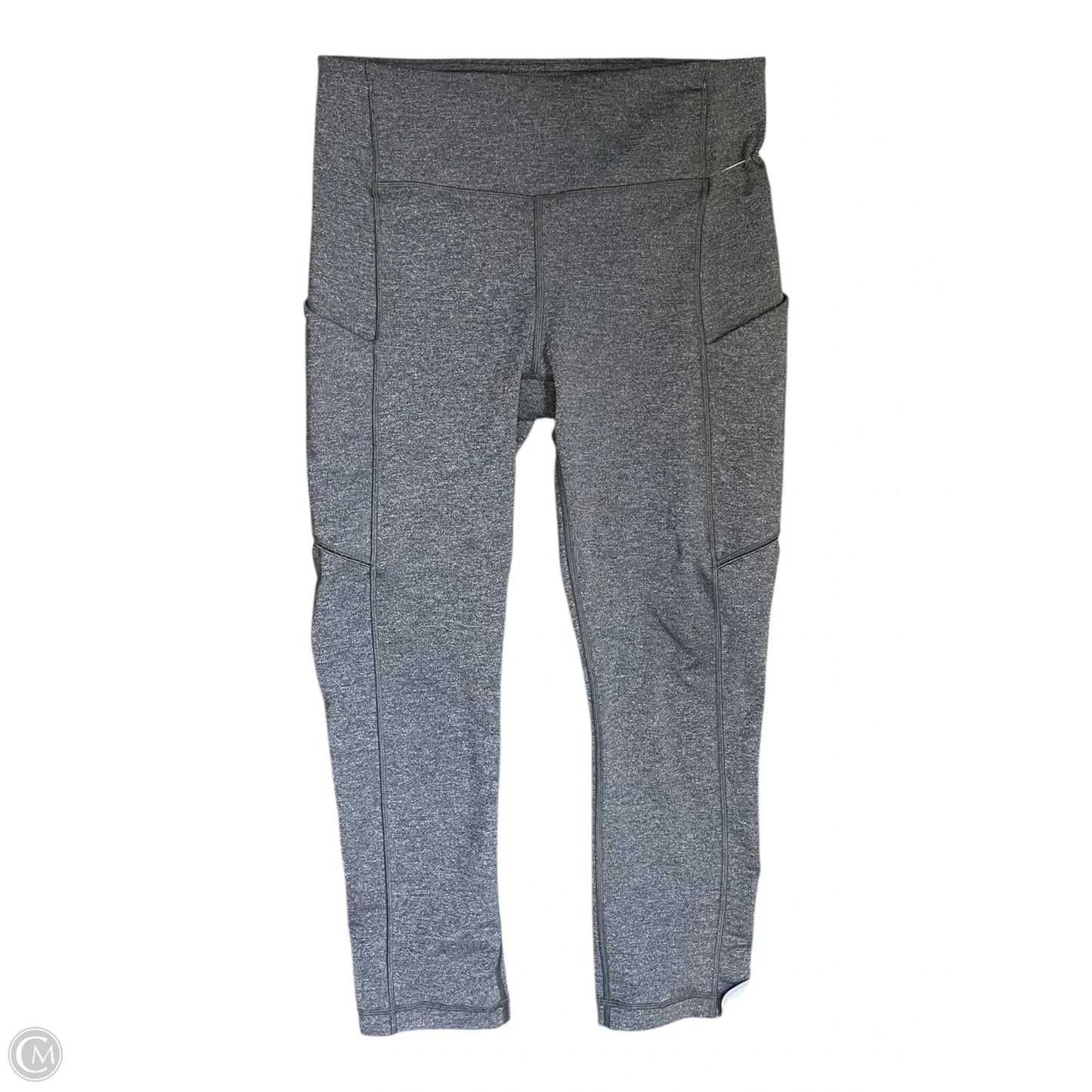 Athletic Leggings By Lululemon In Grey, Size: 4