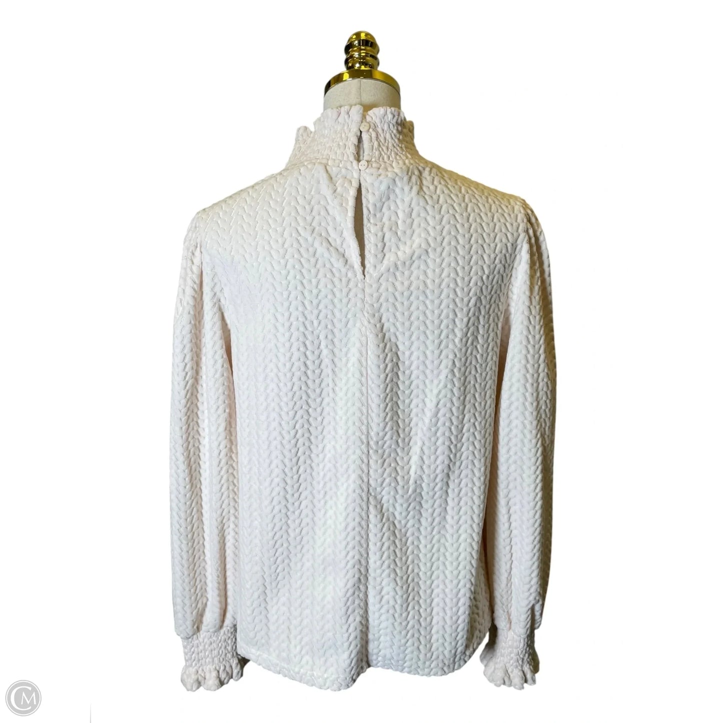 Top Long Sleeve By Voy In Pink, Size: S