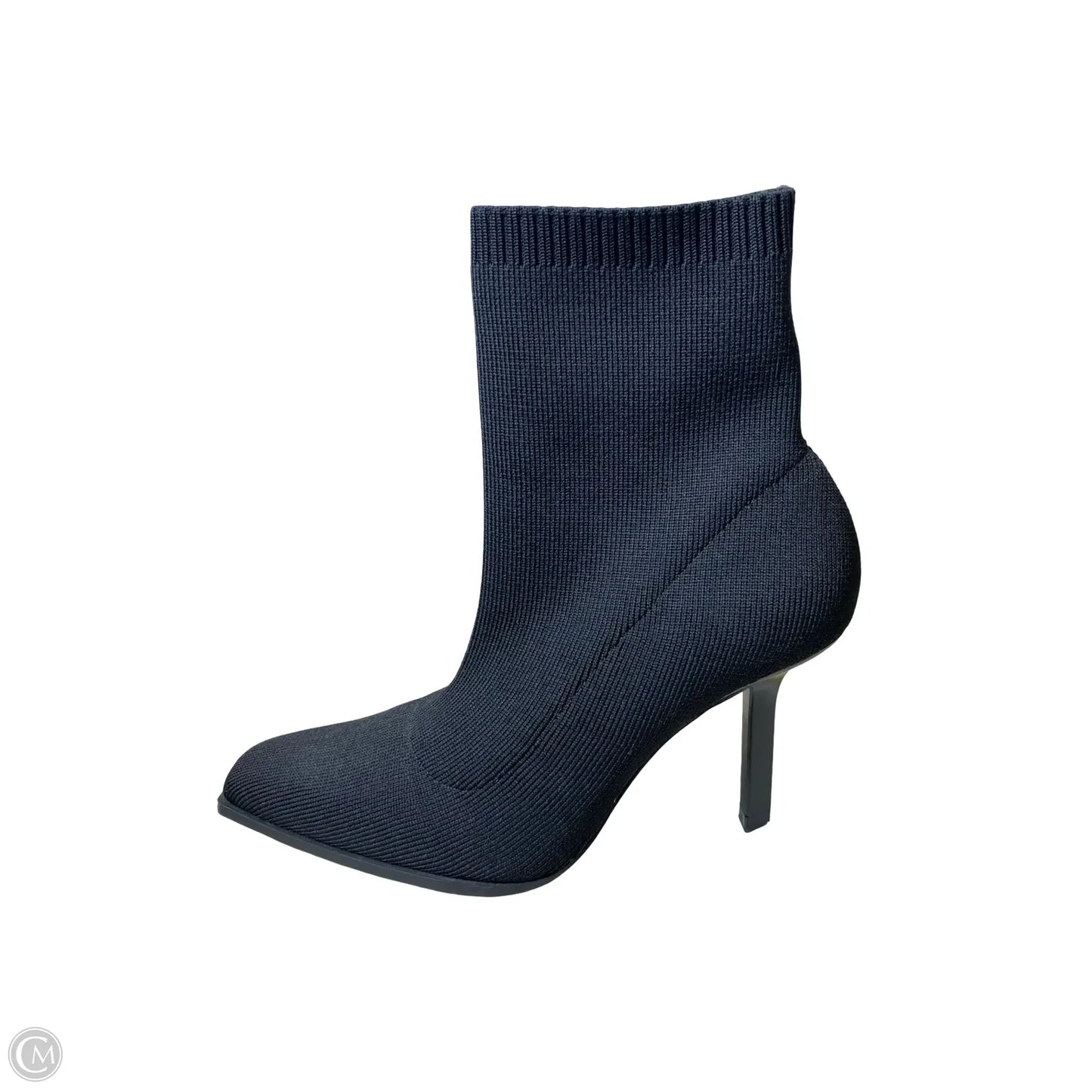 Boots Ankle Heels By Zara In Black, Size: 6.5