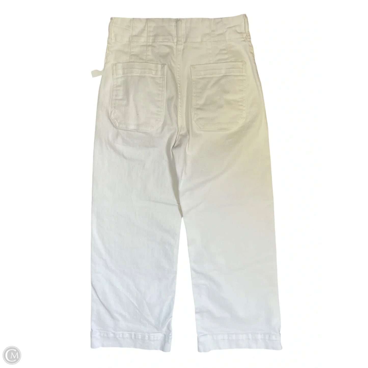 Jeans Wide Leg By Maeve In White, Size: 4