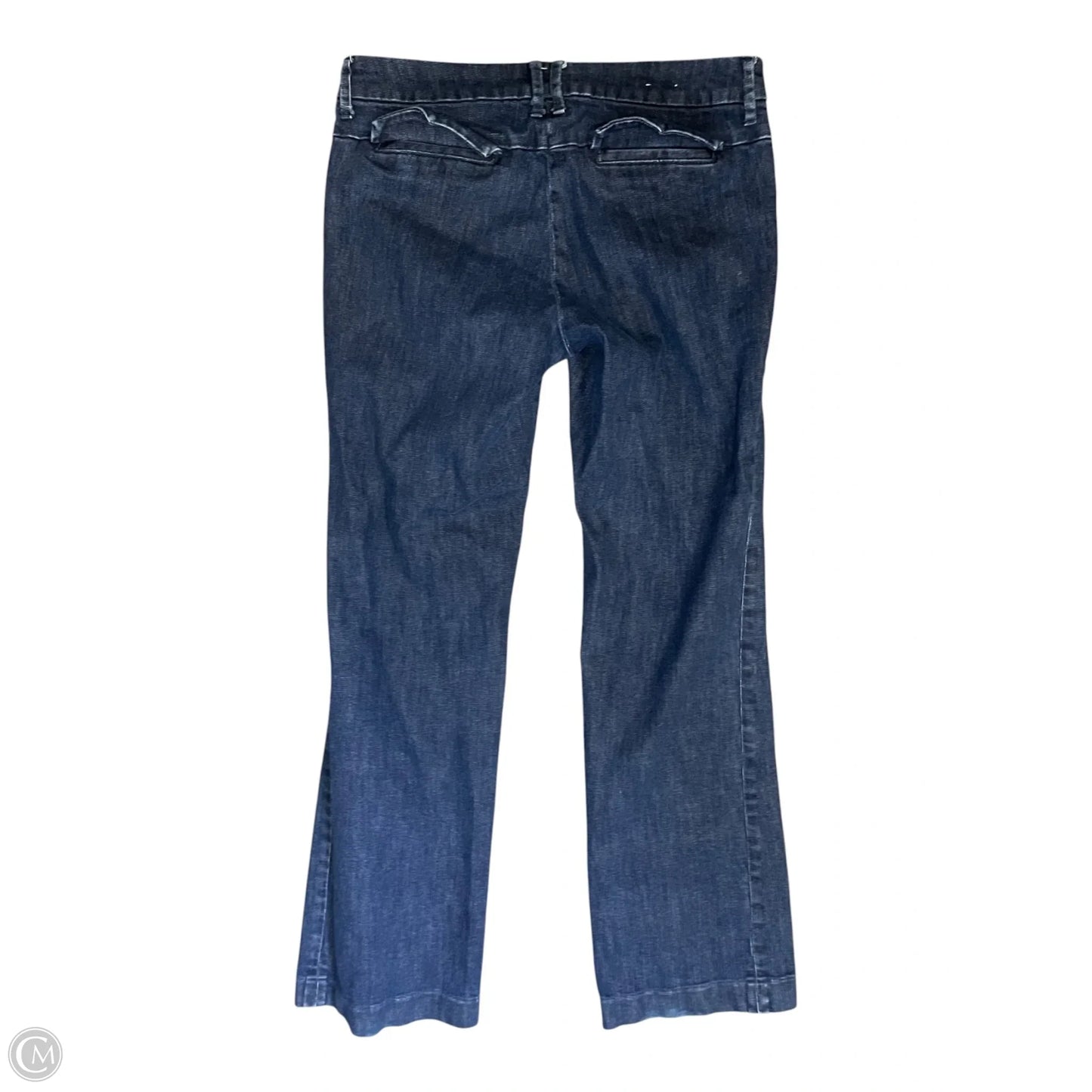 Jeans Boot Cut By Banana Republic In Blue Denim, Size: 8