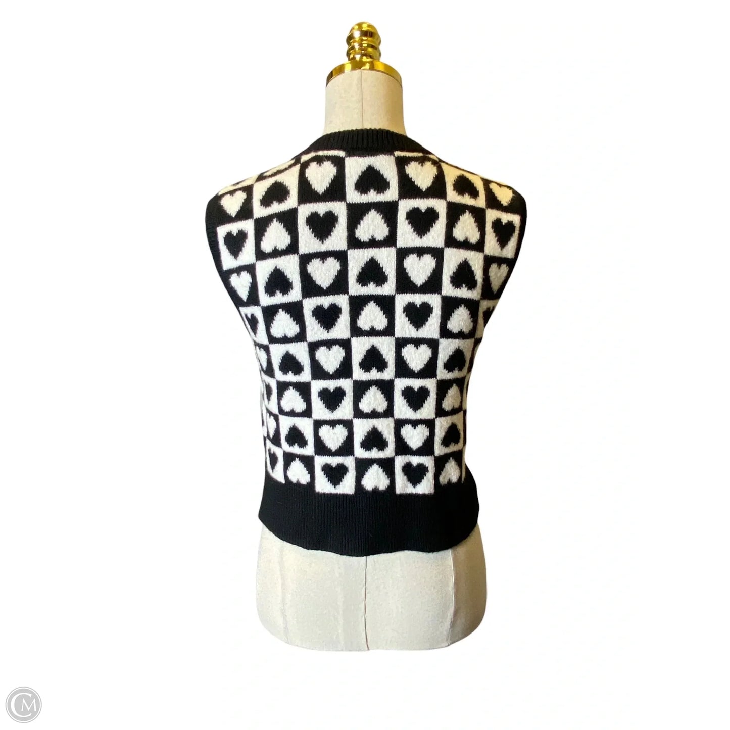 Vest Other By Old Navy In Black & White, Size: 2x