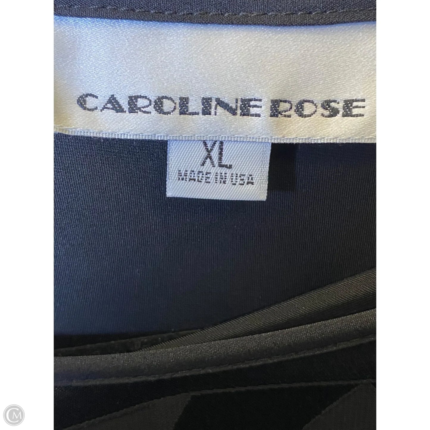 Top Short Sleeve By Clothes Mentor In Black, Size: Xl