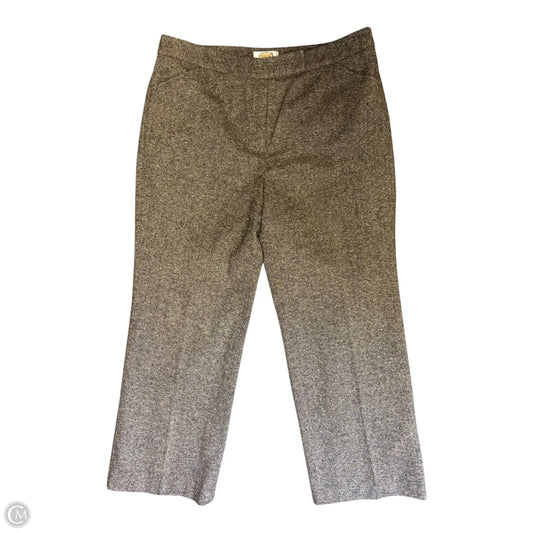 Pants Dress By Talbots In Brown, Size: 12